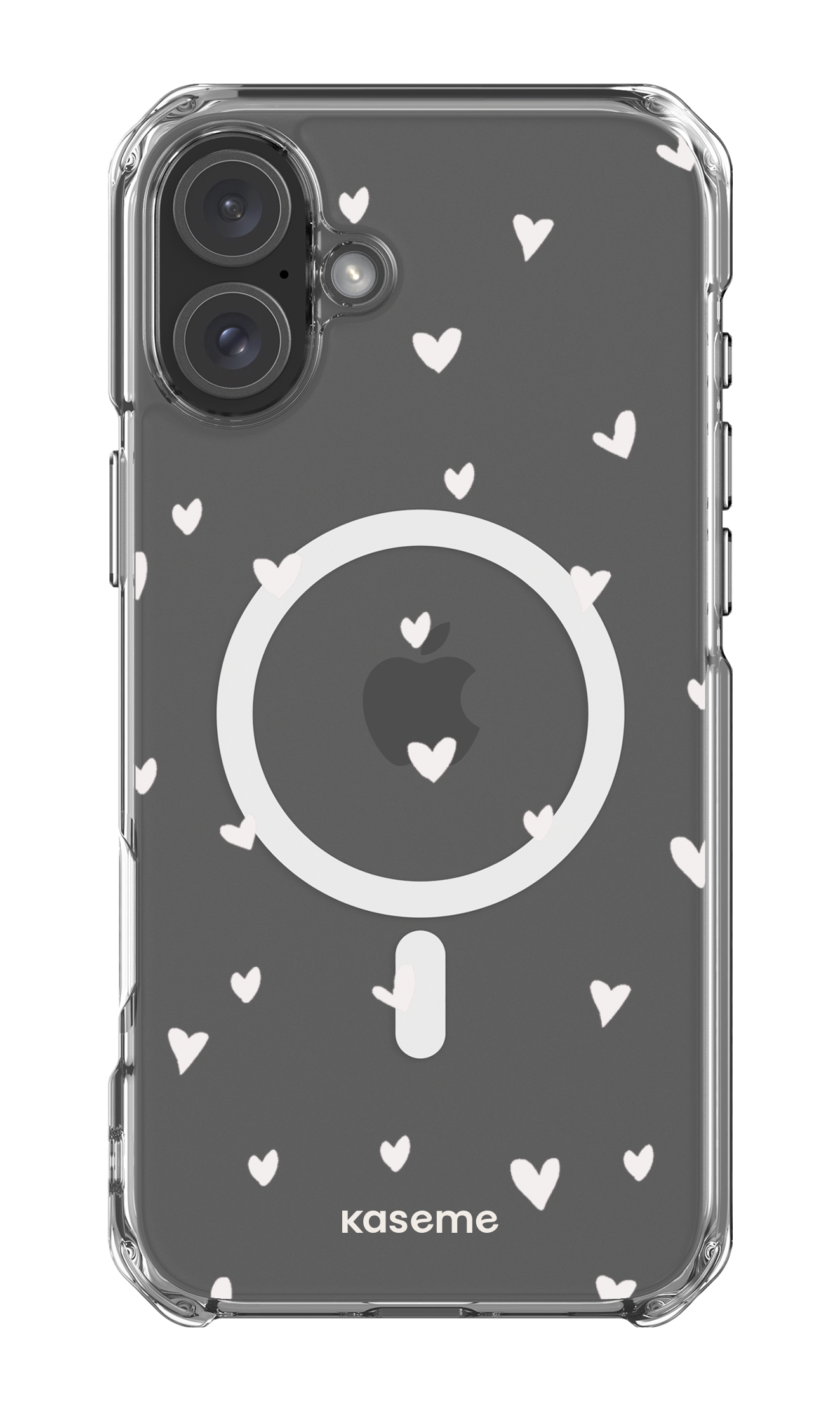 iPhone 16 Plus Clear Case Magsafe Lovely Clear Case -