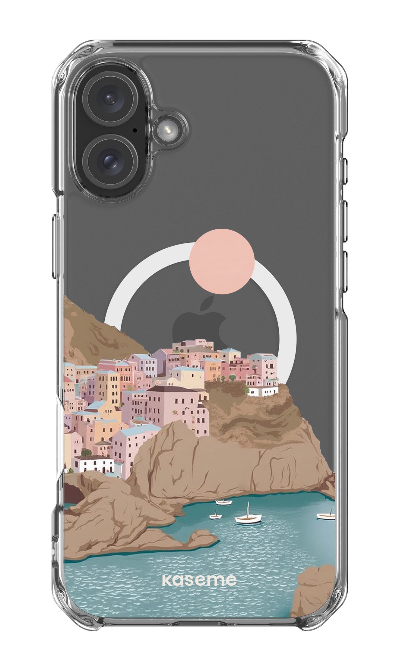 iPhone 16 Plus Clear Case Magsafe Mediterrana Clear Case -