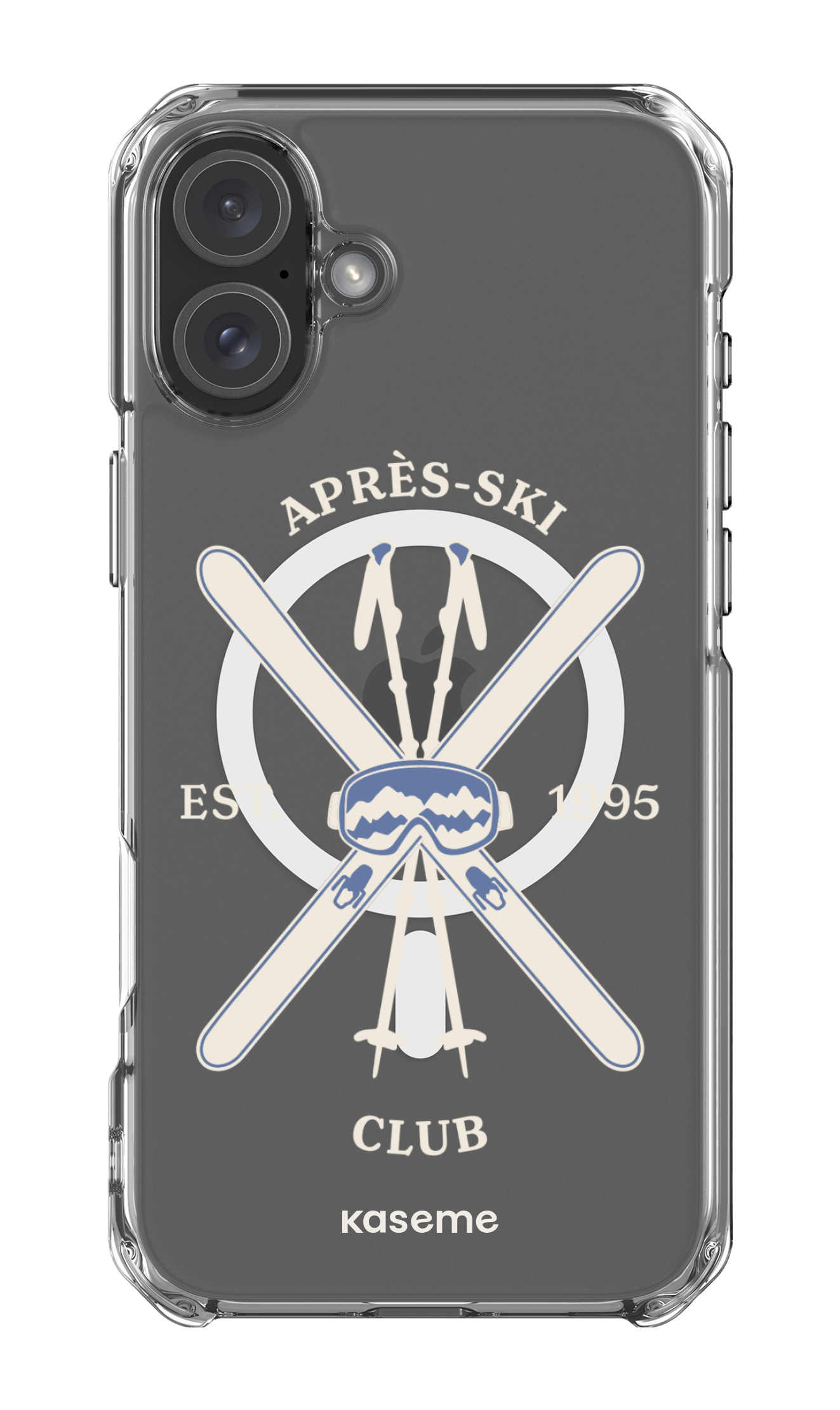 iPhone 16 Plus Clear Case Magsafe Off-Track Clear Case -