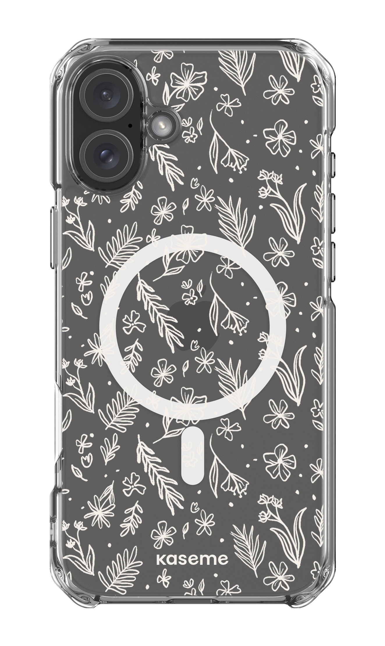 iPhone 16 Plus Clear Case Magsafe Olive Branch Clear Case -