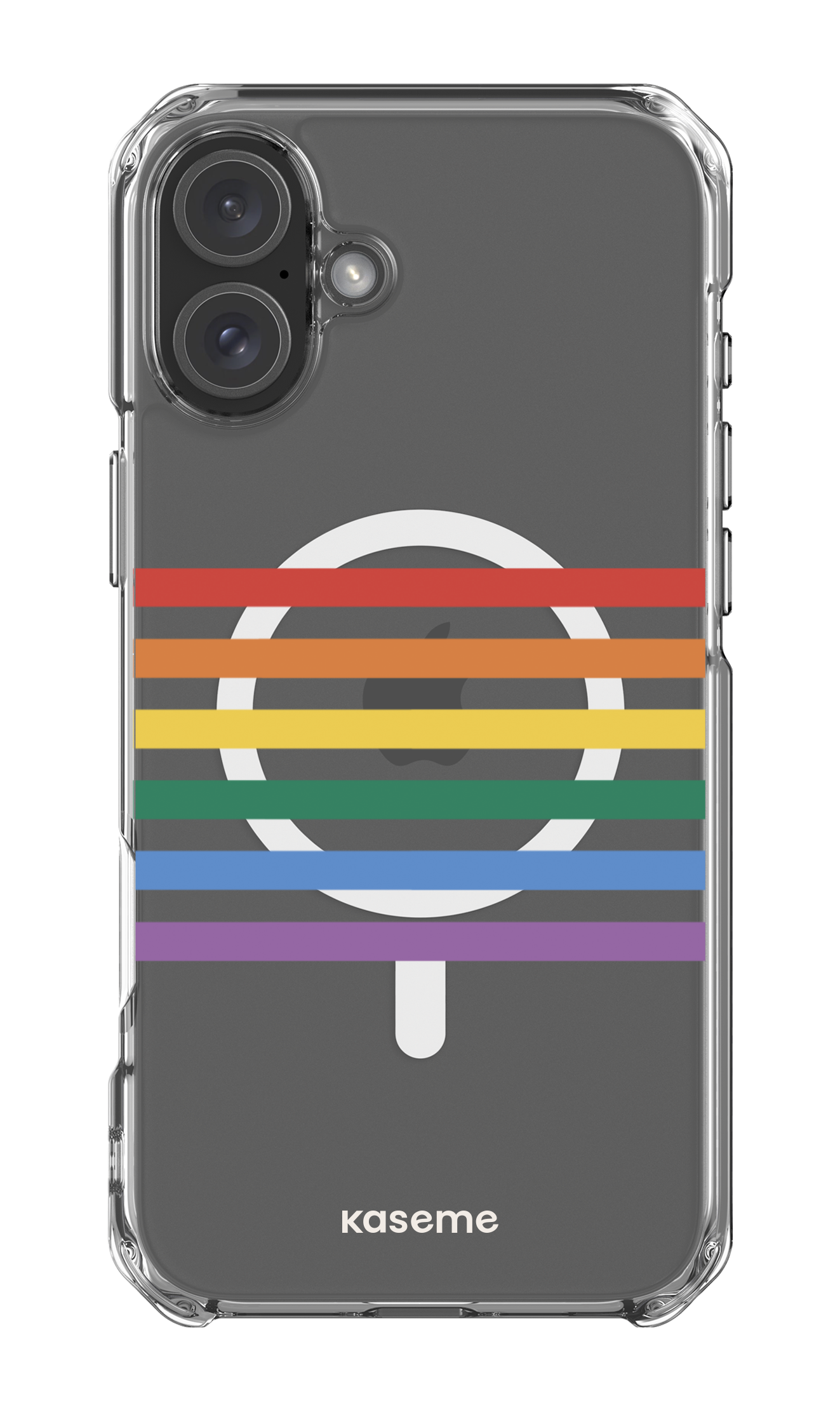 iPhone 16 Plus Clear Case Magsafe Out and proud clear case -