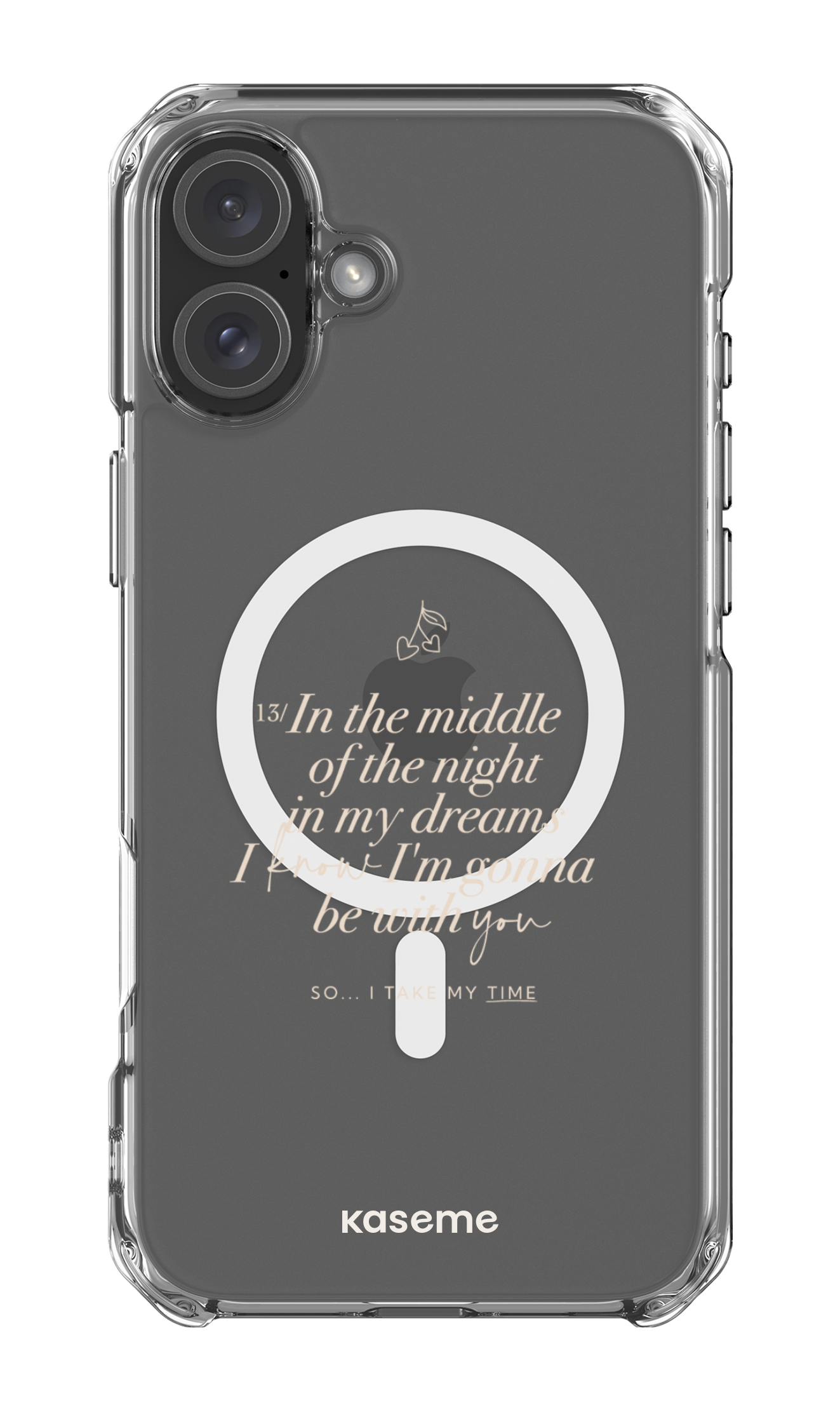 iPhone 16 Plus Clear Case Magsafe Ready For It Clear Case -