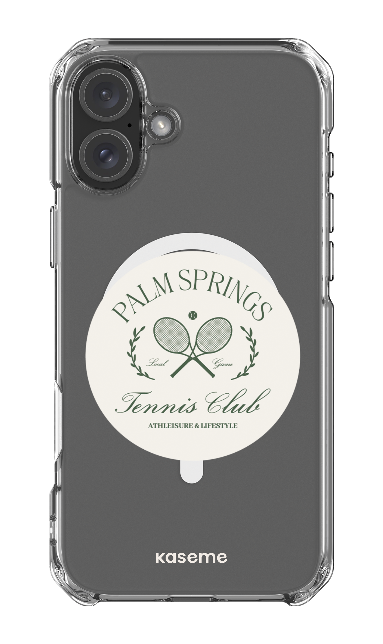 iPhone 16 Plus Clear Case Magsafe Serve it up Clear Case -