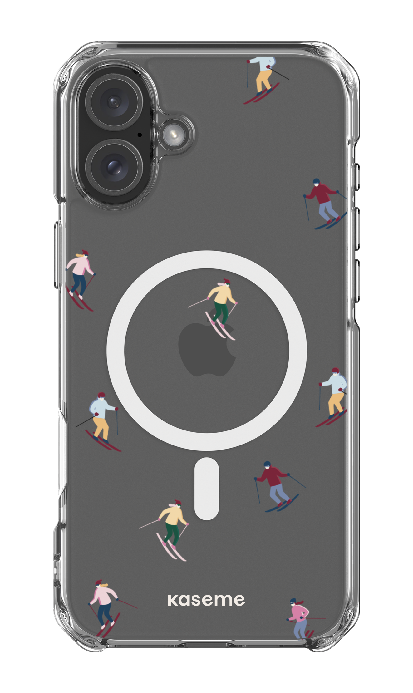 iPhone 16 Plus Clear Case Magsafe Slope Clear Case -