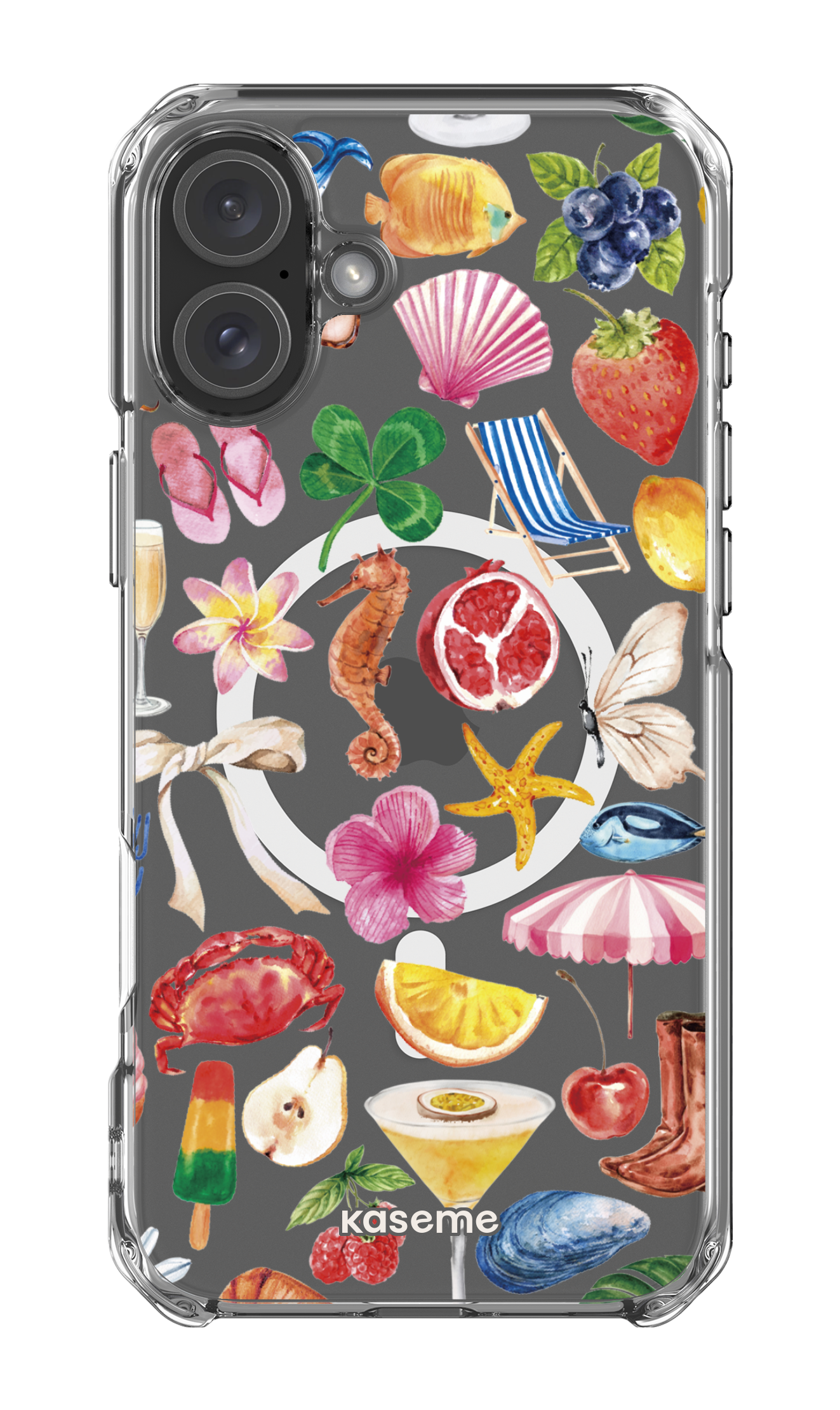 iPhone 16 Plus Clear Case Magsafe St-Tropez Clear Case -