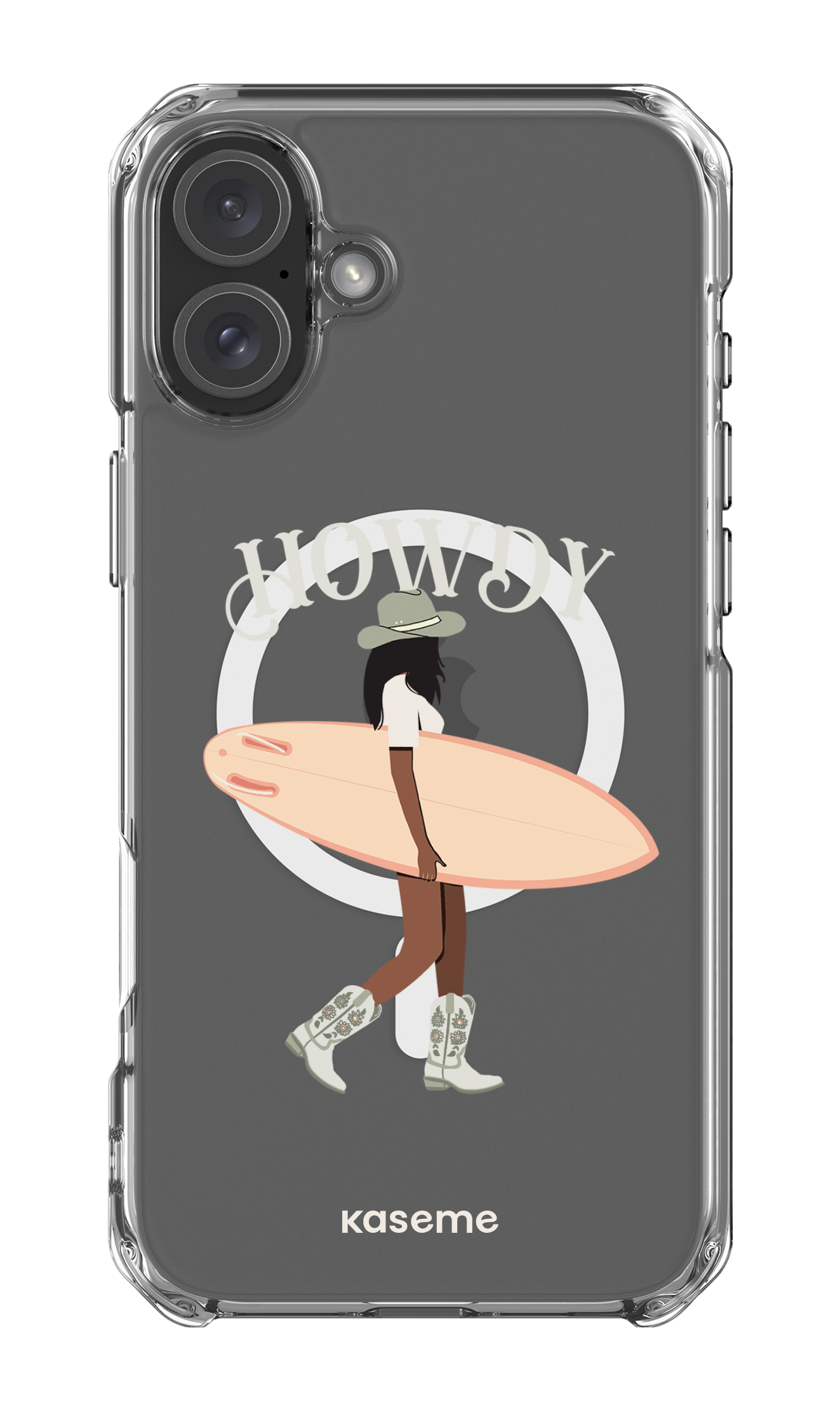 iPhone 16 Plus Clear Case Magsafe Westsea Green Clear Case -