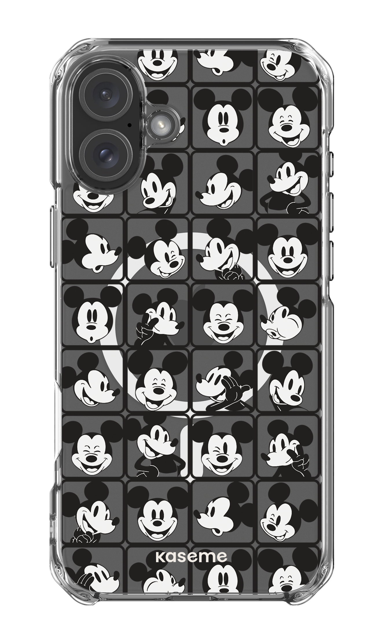 iPhone 16 Plus Clear Case Magsafe Whimsy Clear Case -