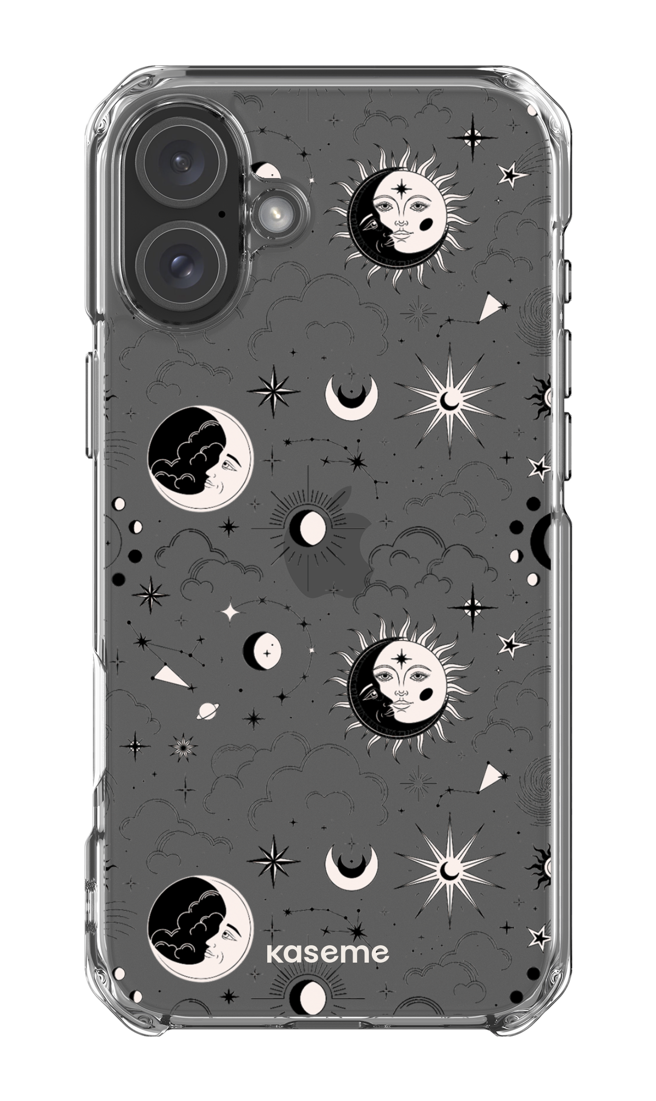 iPhone 16 Plus Clear Case Milky Way White Clear Case -