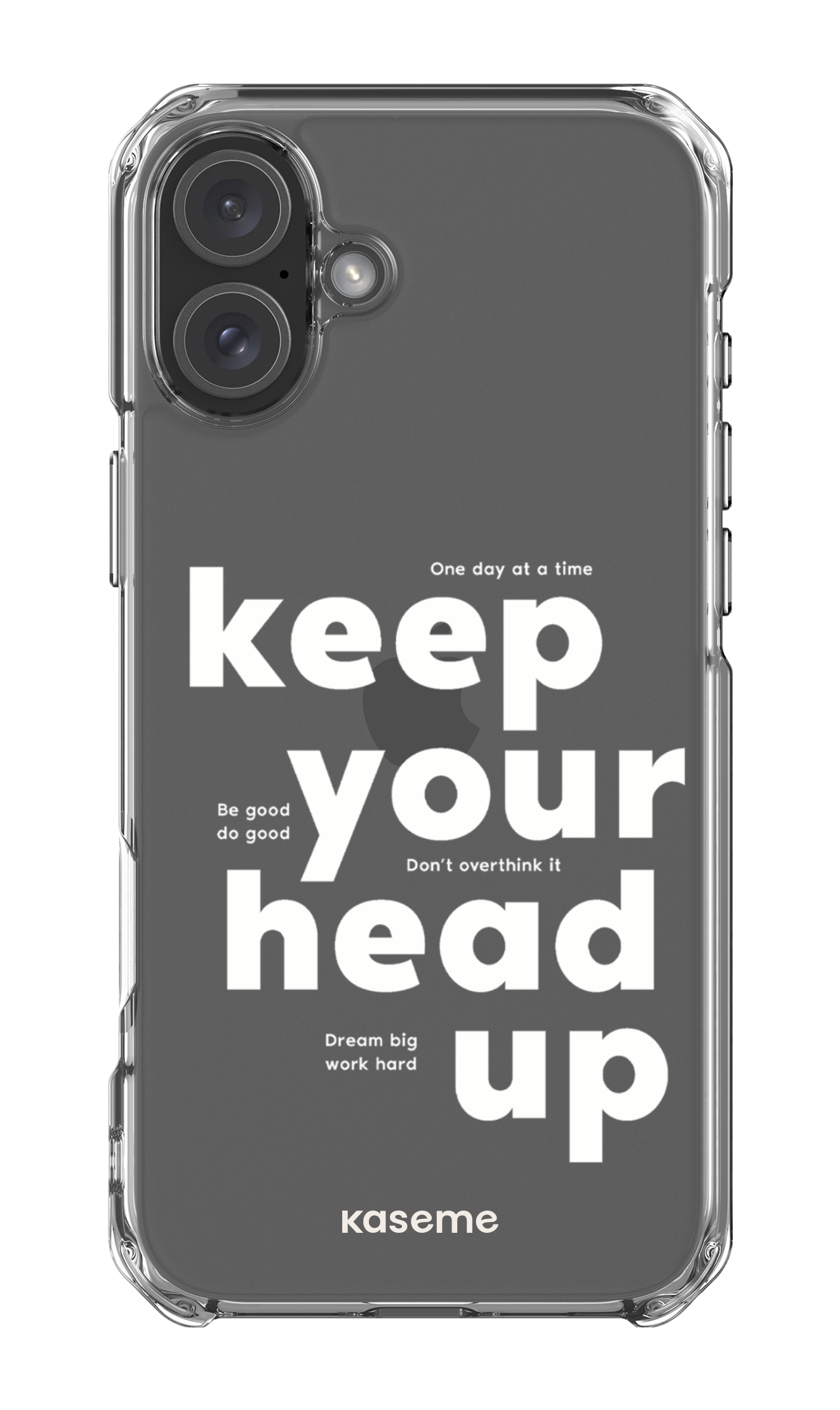 iPhone 16 Plus Clear Case Mindset Clear Case -