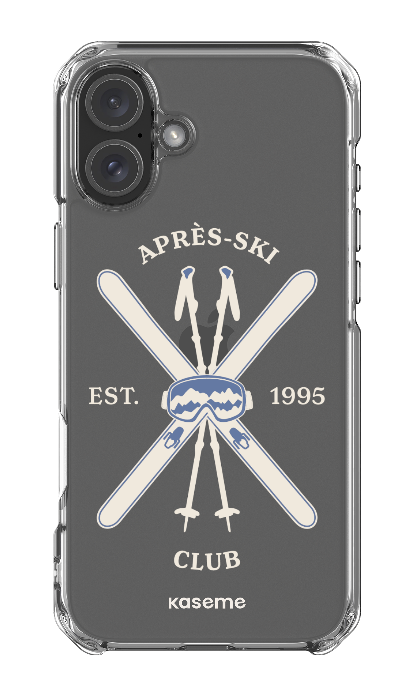 iPhone 16 Plus Clear Case Off-Track Clear Case -