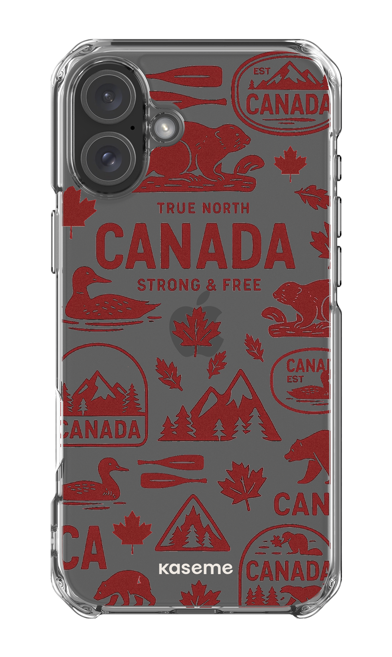 iPhone 16 Plus Clear Case Oh Canada -