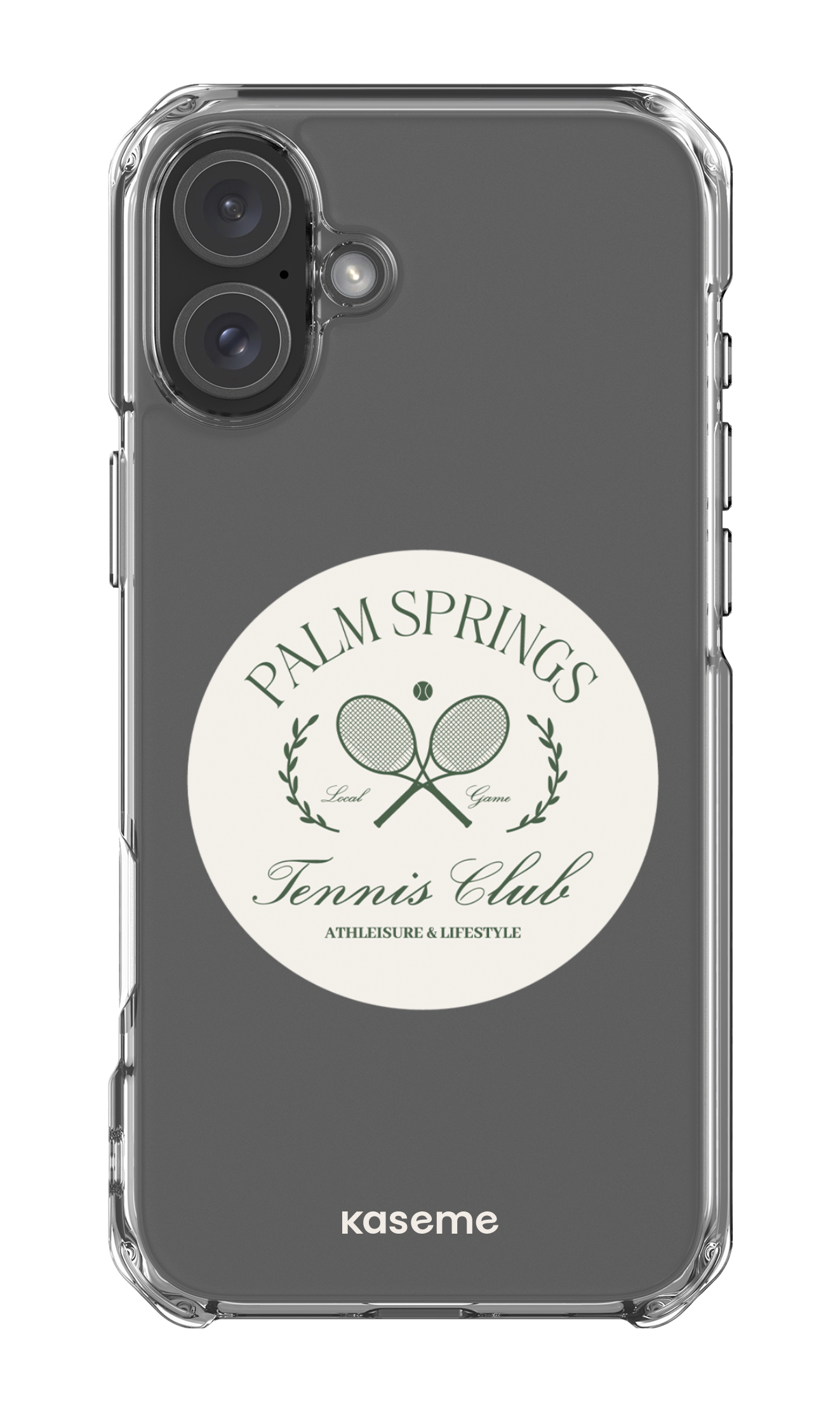 iPhone 16 Plus Clear Case Serve it up Clear Case -