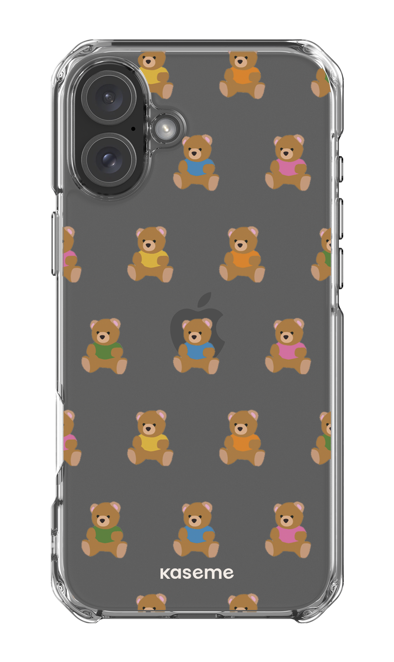iPhone 16 Plus Clear Case Teddy Clear Case -
