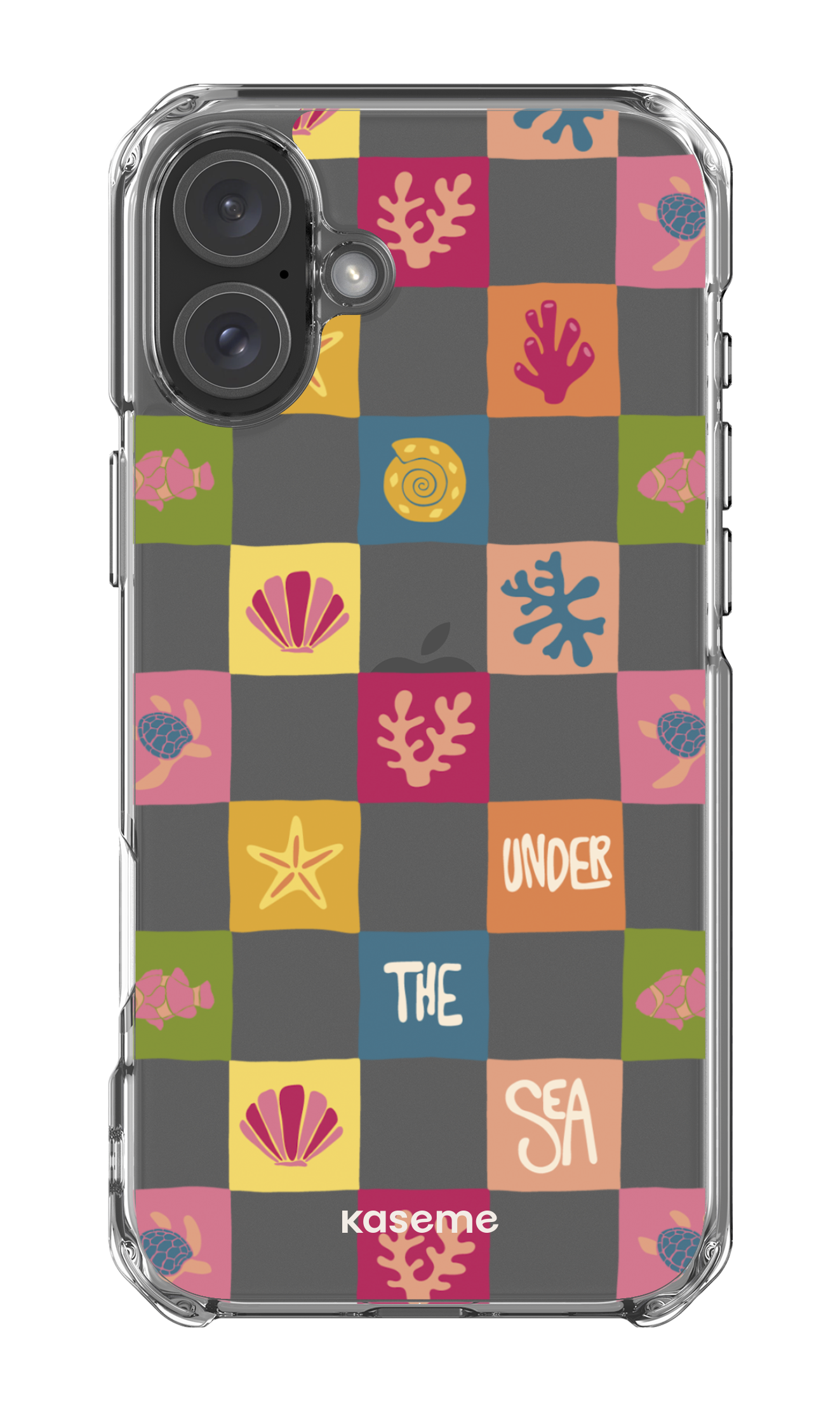 iPhone 16 Plus Clear Case Under the sea Clear Case -