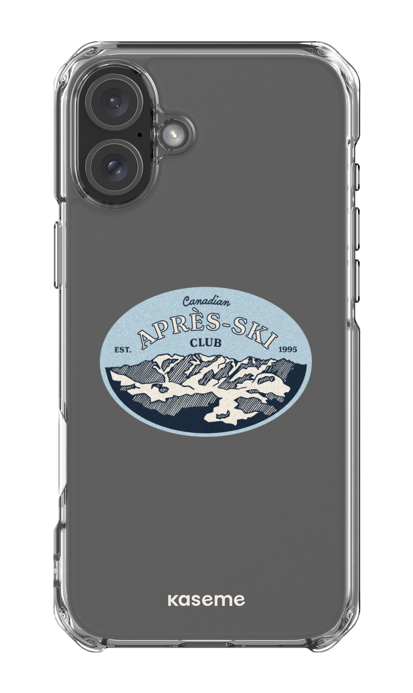 iPhone 16 Plus Clear Case Whistler Clear Case -