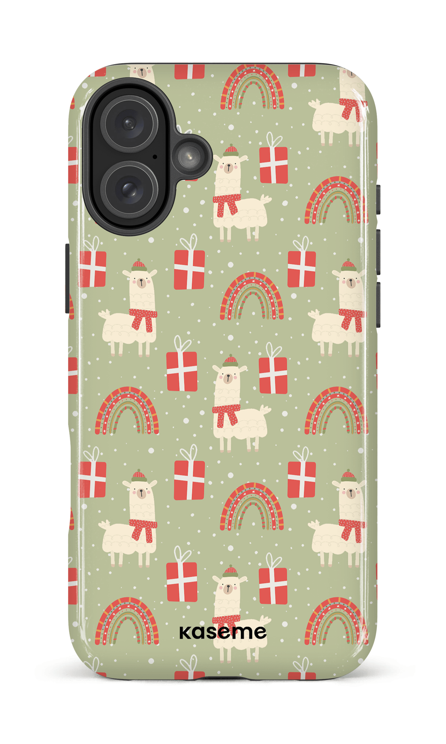 iPhone 16 Plus Impact Case Finley Green -