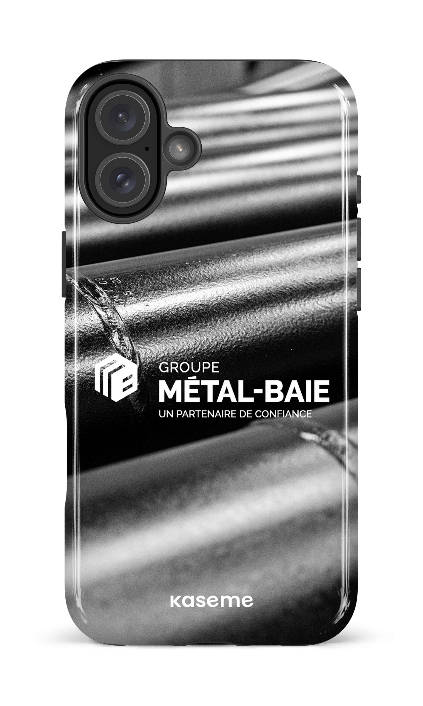 iPhone 16 Plus Impact Case Les tuyaux par Métal-Baie -