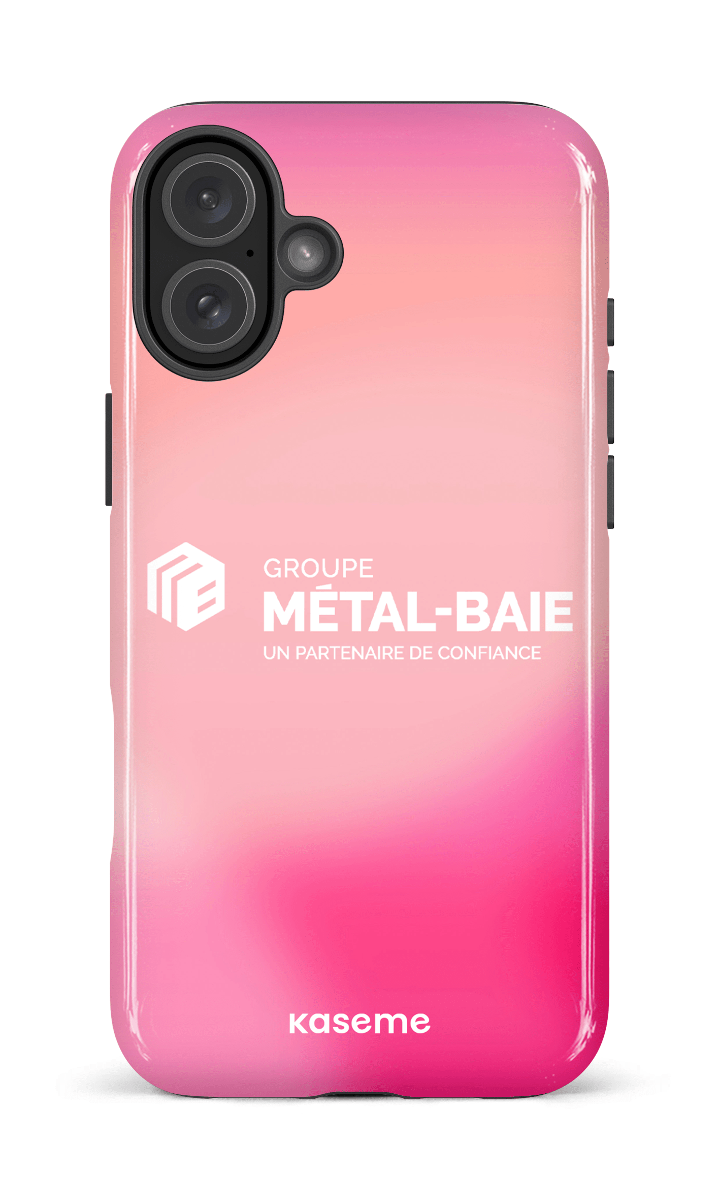 iPhone 16 Plus Impact Case Métal-Baie Tie-Dye -