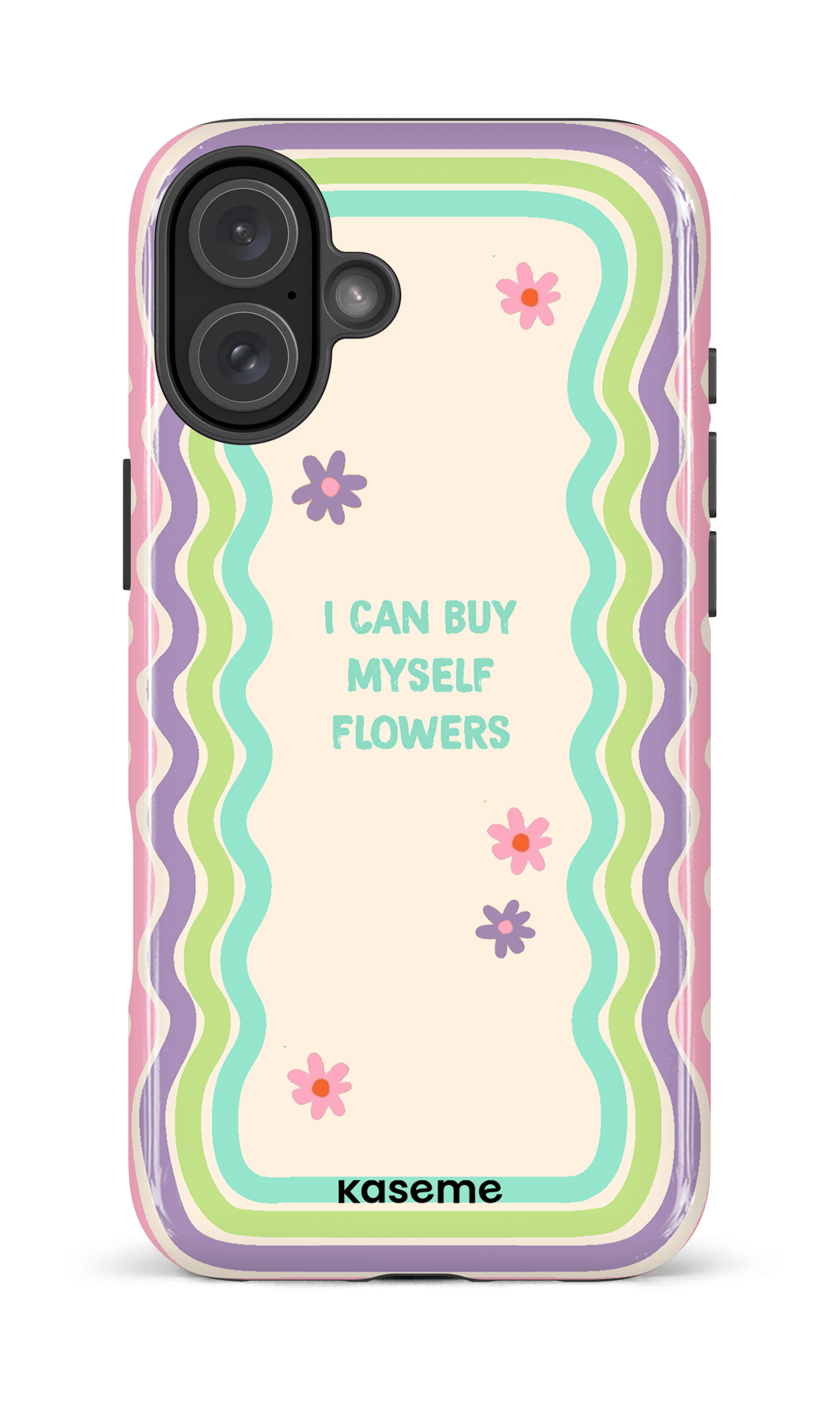 iPhone 16 Plus Impact Case She Can Purple -