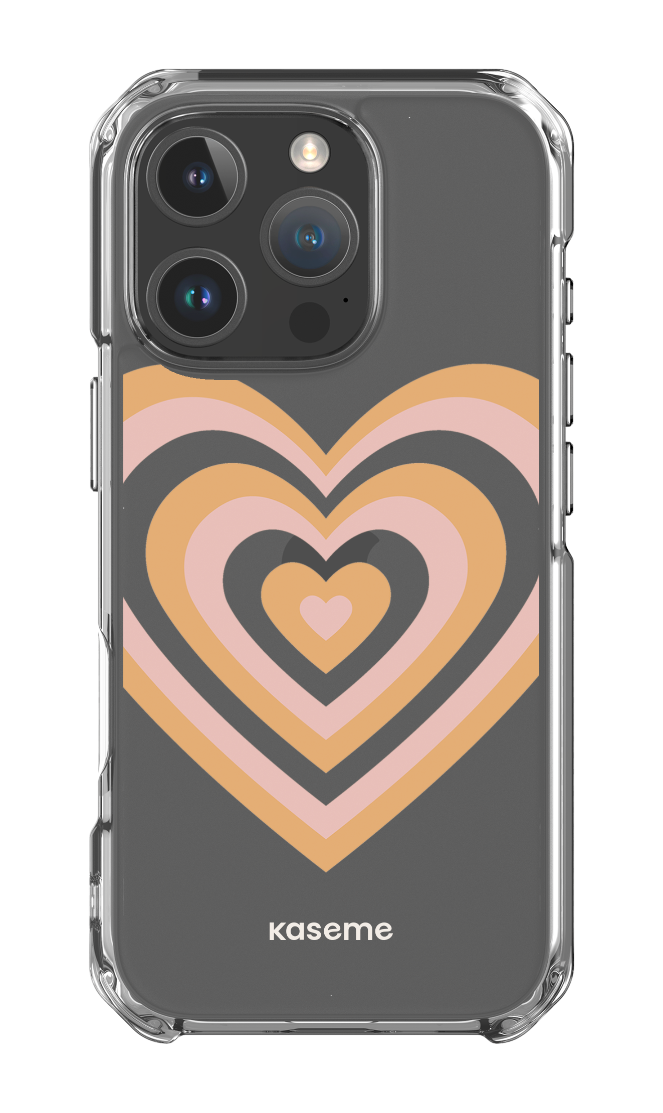 iPhone 16 Pro Clear Case Amor Clear Case -