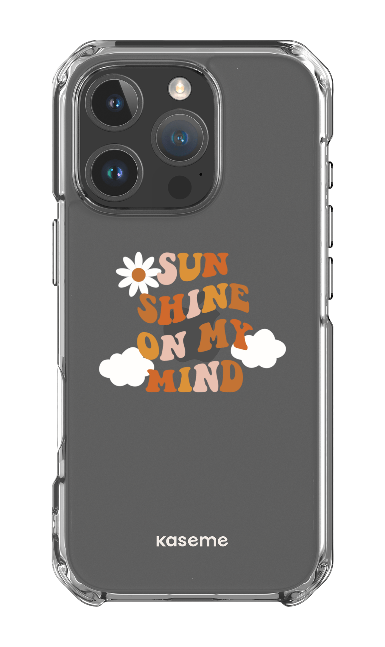 iPhone 16 Pro Clear Case Cheerful Clear Case -