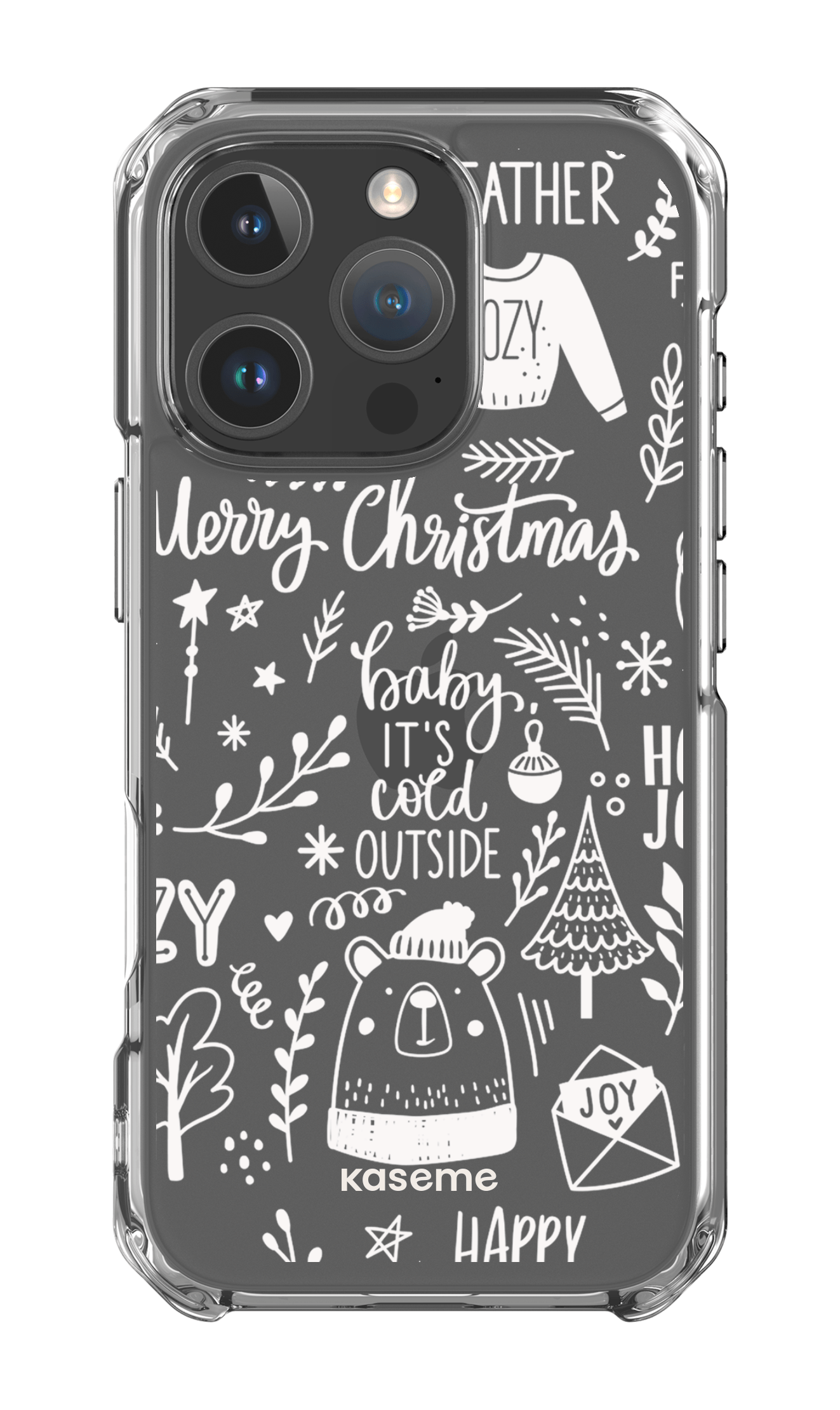 iPhone 16 Pro Clear Case Cold Nights Clear Case -