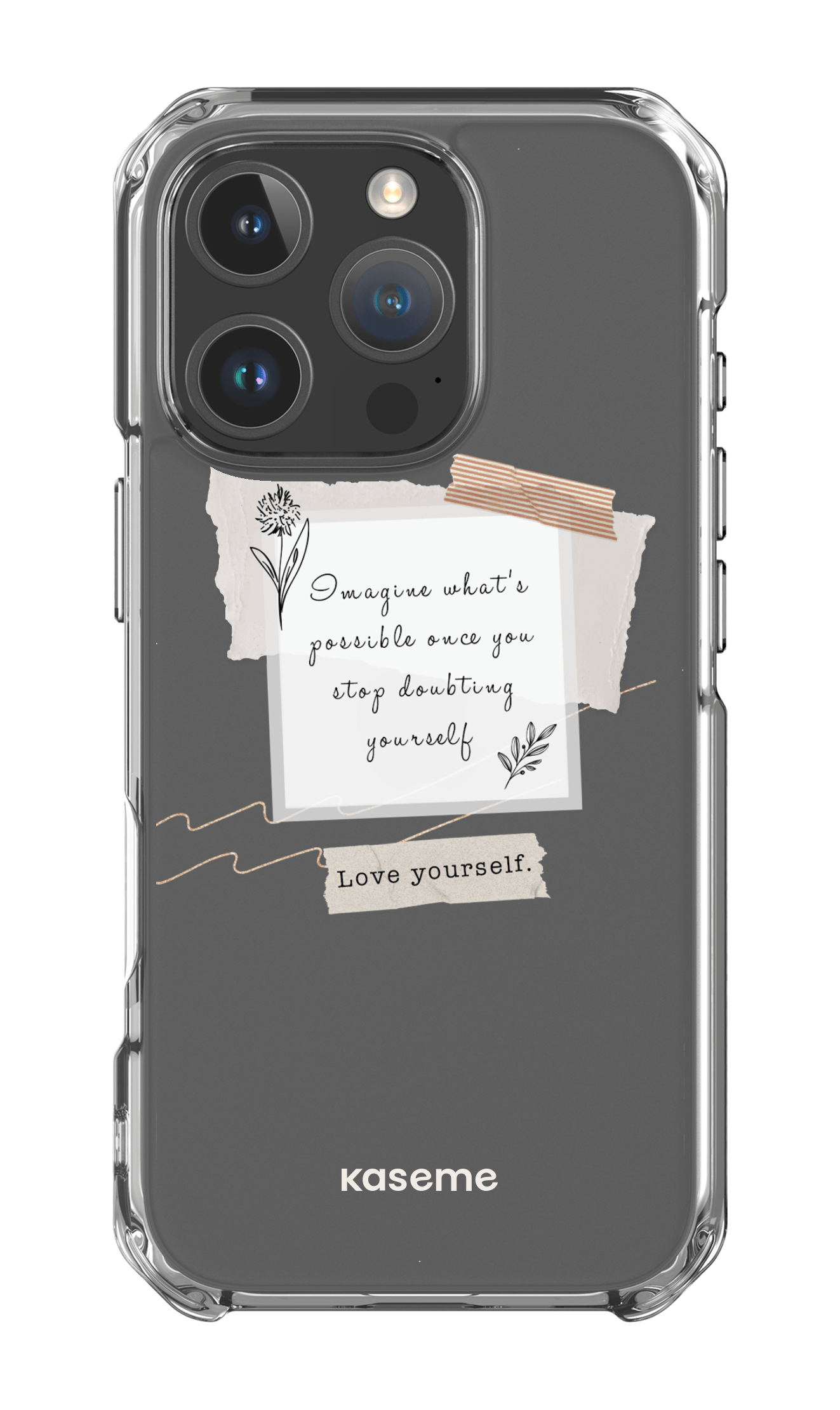 iPhone 16 Pro Clear Case Faith Clear Case -