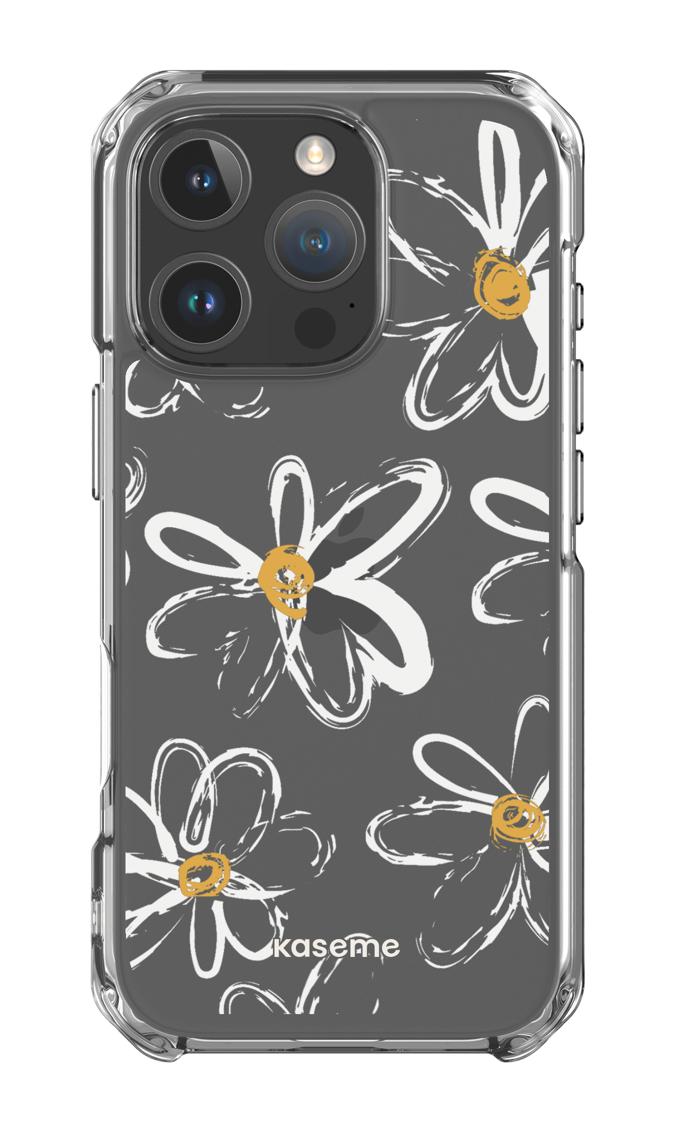 iPhone 16 Pro Clear Case Give me flowers Clear Case -