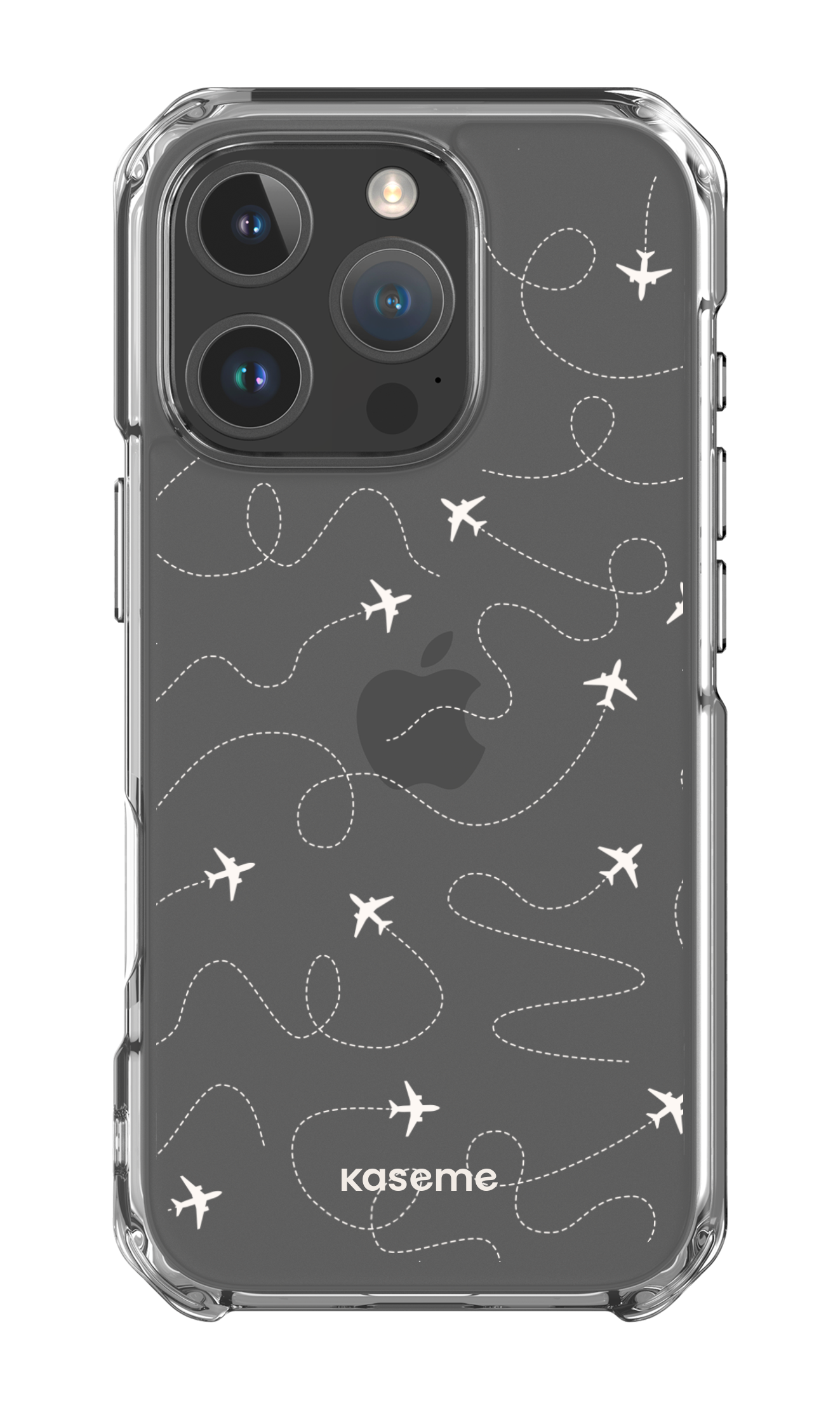 iPhone 16 Pro Clear Case Globetrotter Clear Case -