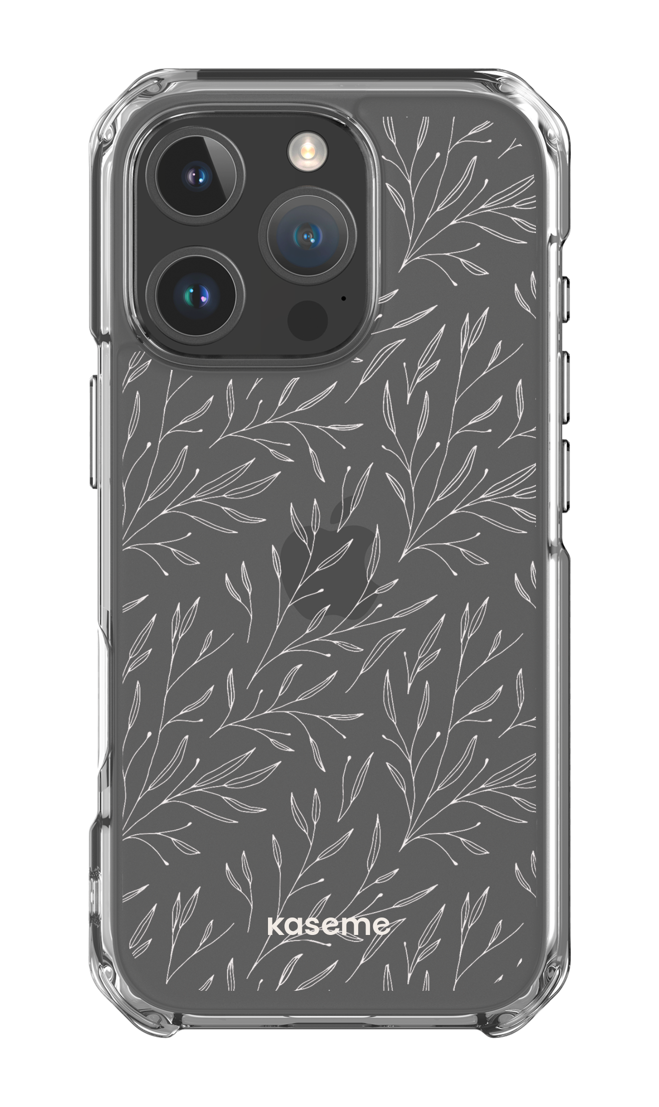 iPhone 16 Pro Clear Case Hibiscus Clear Case -