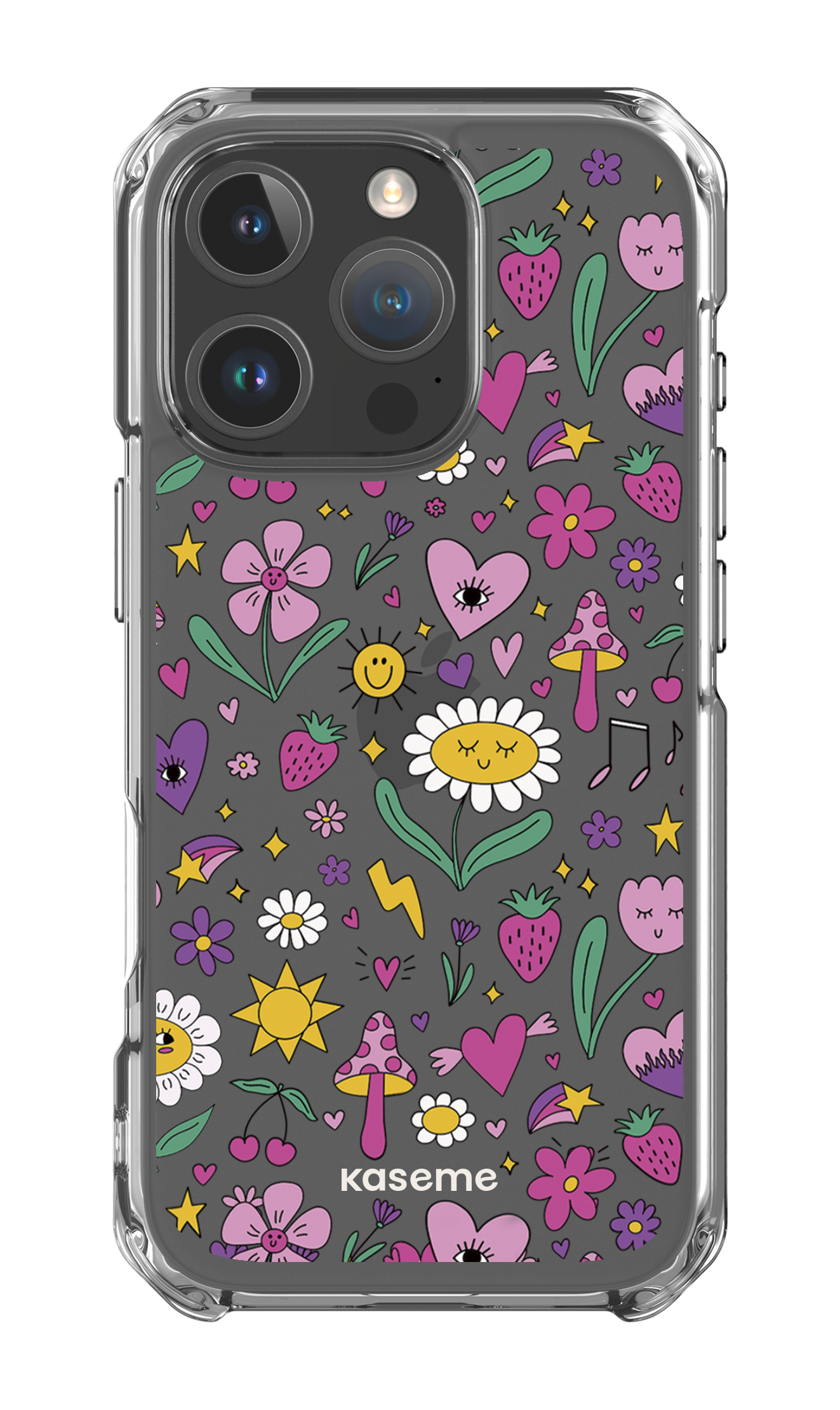 iPhone 16 Pro Clear Case Hypnotize Clear Case -