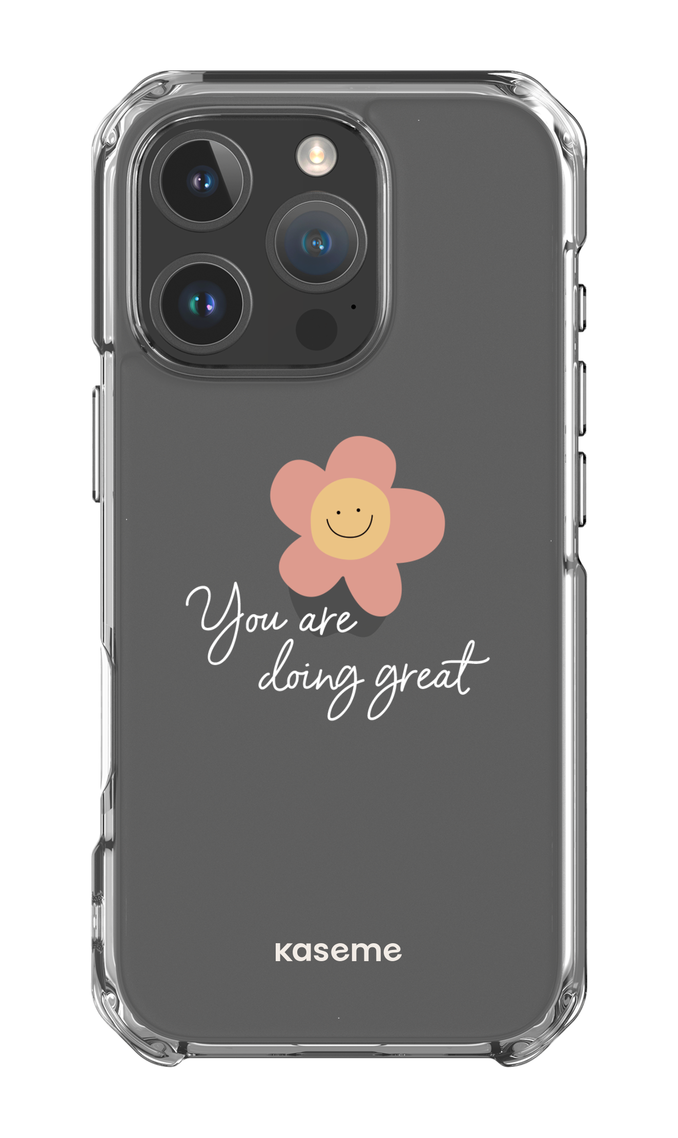 iPhone 16 Pro Clear Case Keep going Clear Case -