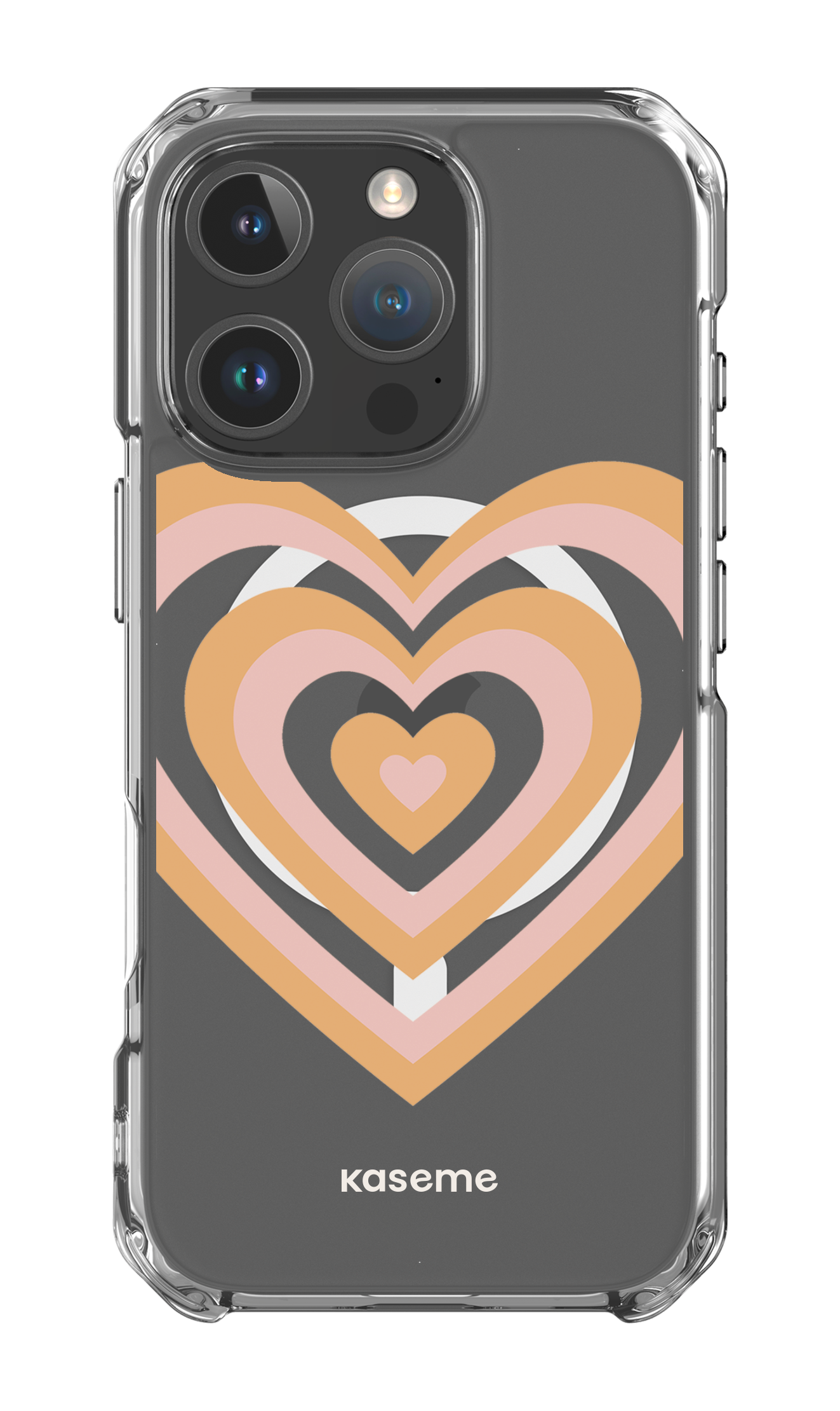 iPhone 16 Pro Clear Case Magsafe Amor Clear Case -