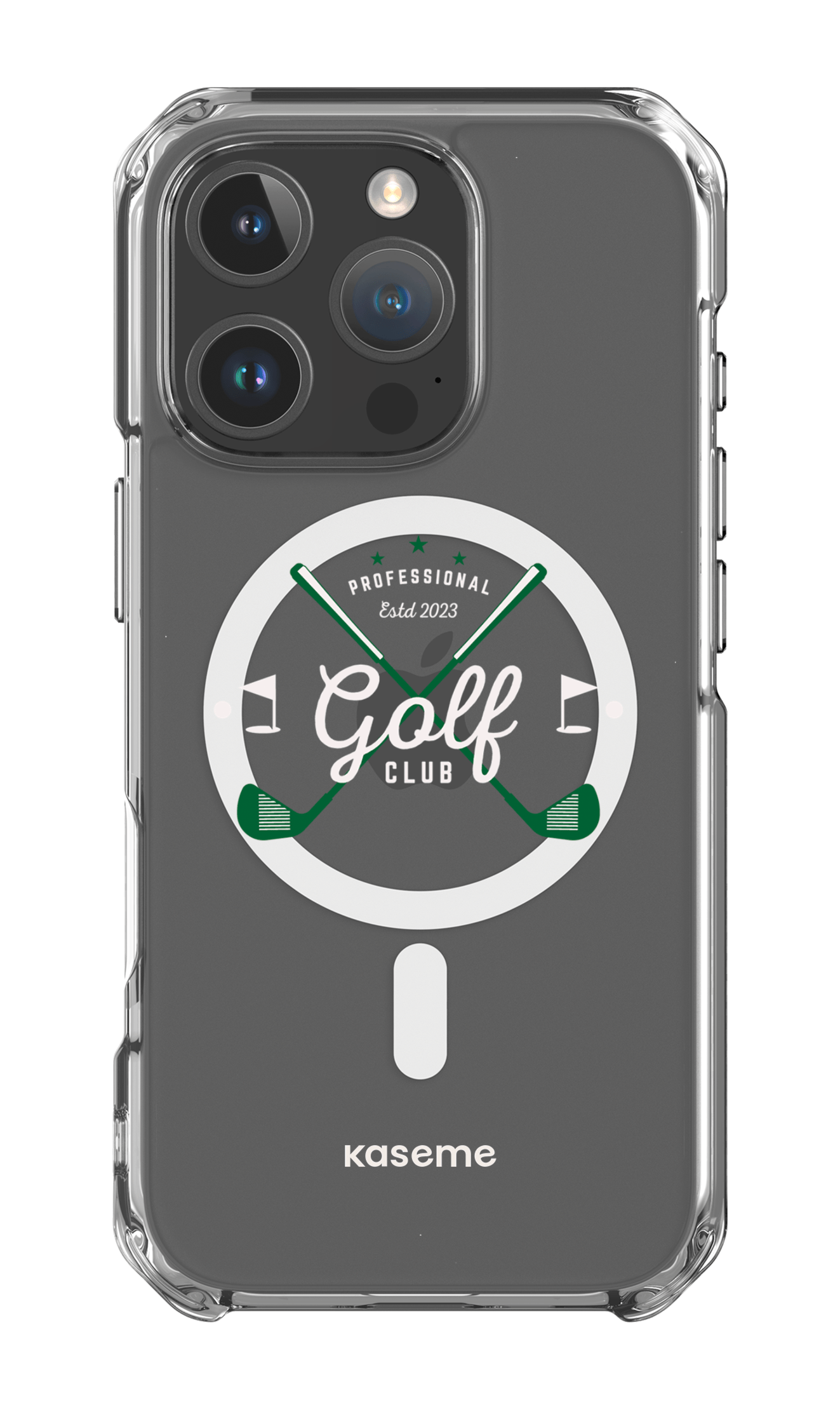 iPhone 16 Pro Clear Case Magsafe Bogey clear case -