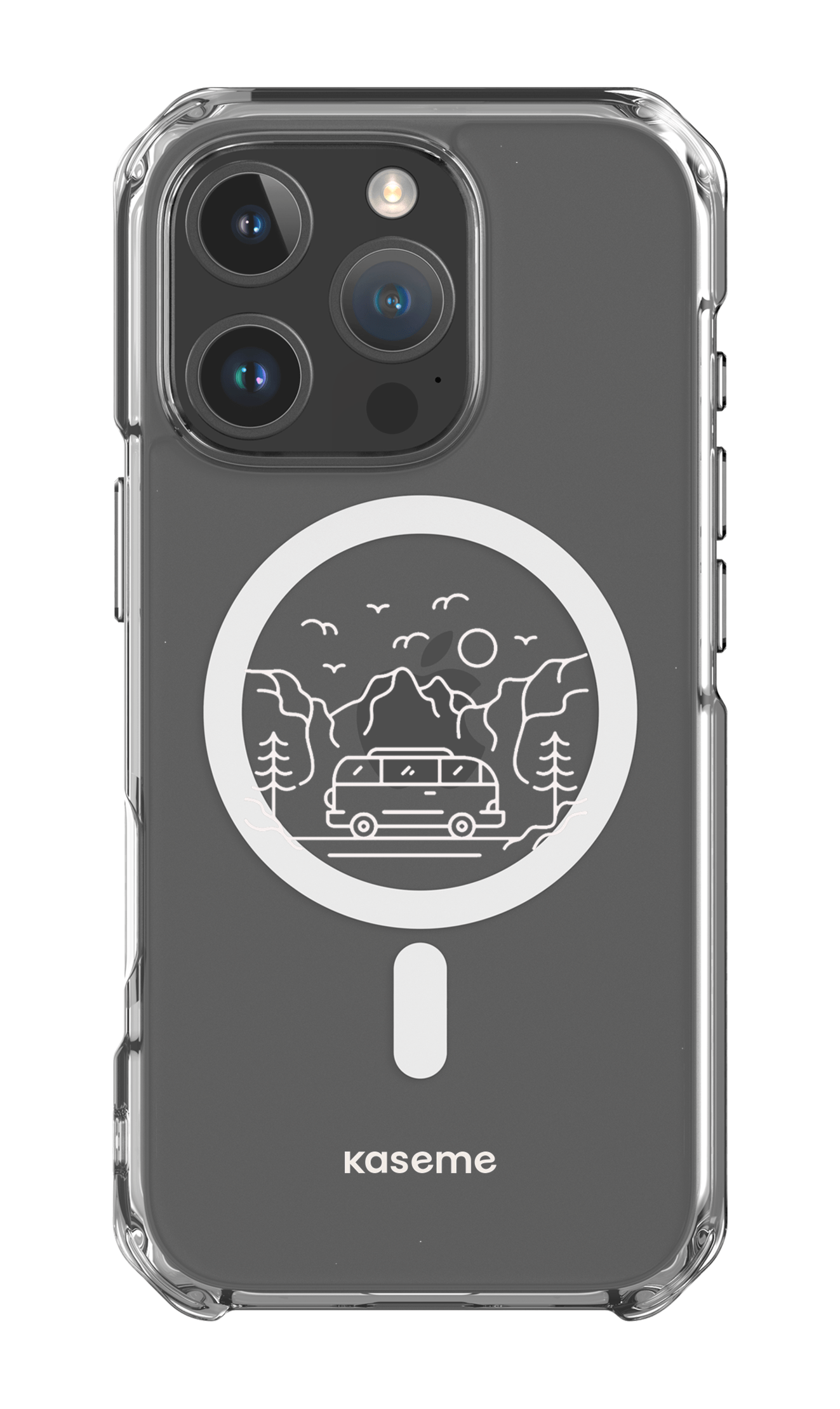 iPhone 16 Pro Clear Case Magsafe Camp Life Clear Case -