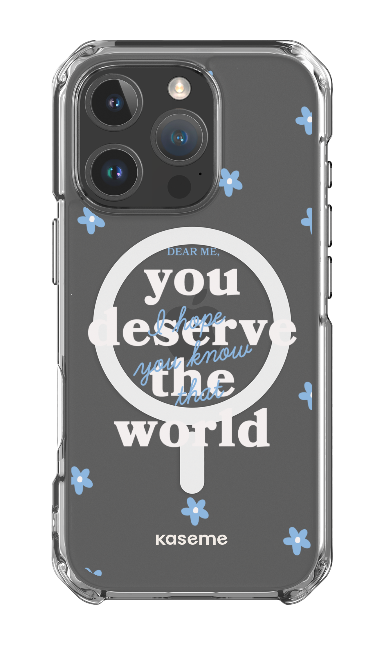 iPhone 16 Pro Clear Case Magsafe Dear Me Clear Case -