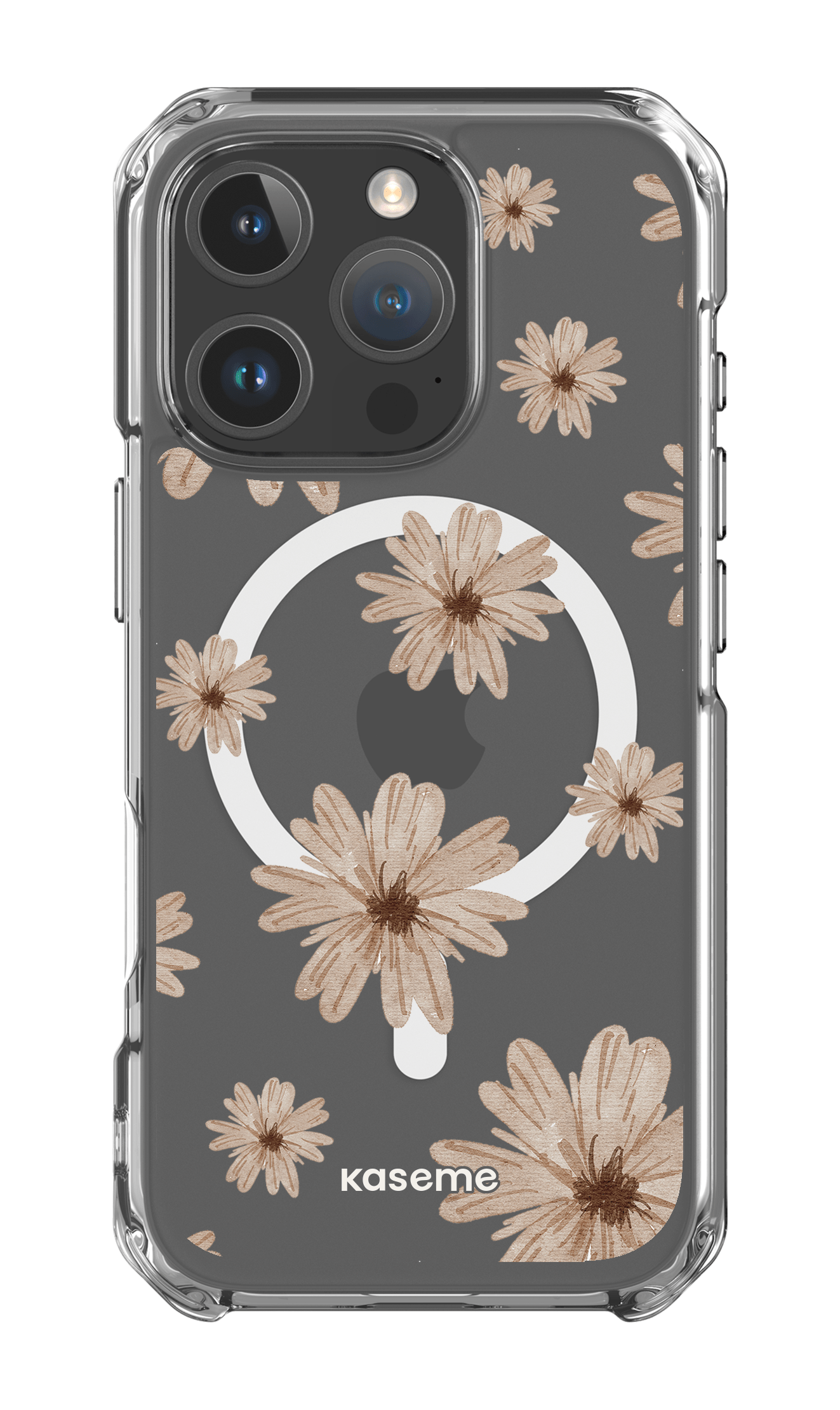 iPhone 16 Pro Clear Case Magsafe Delicate Dreams Clear Case -