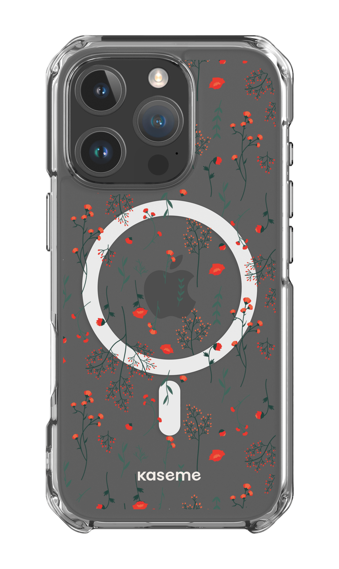 iPhone 16 Pro Clear Case Magsafe Evelyn Clear Case -