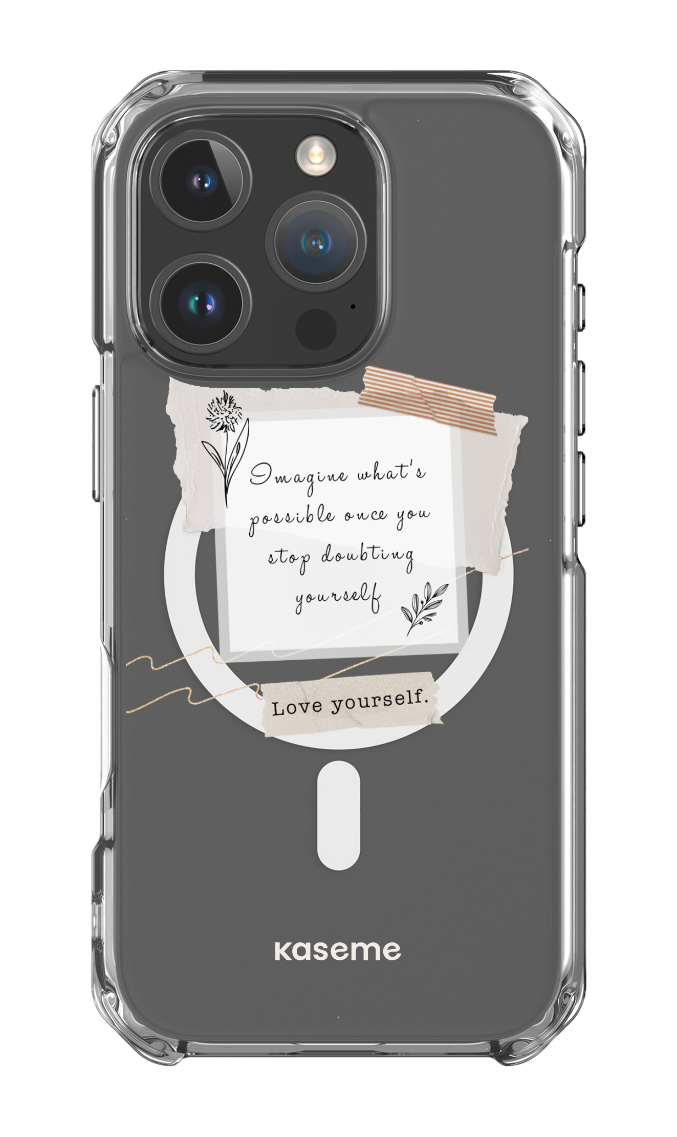 iPhone 16 Pro Clear Case Magsafe Faith Clear Case -