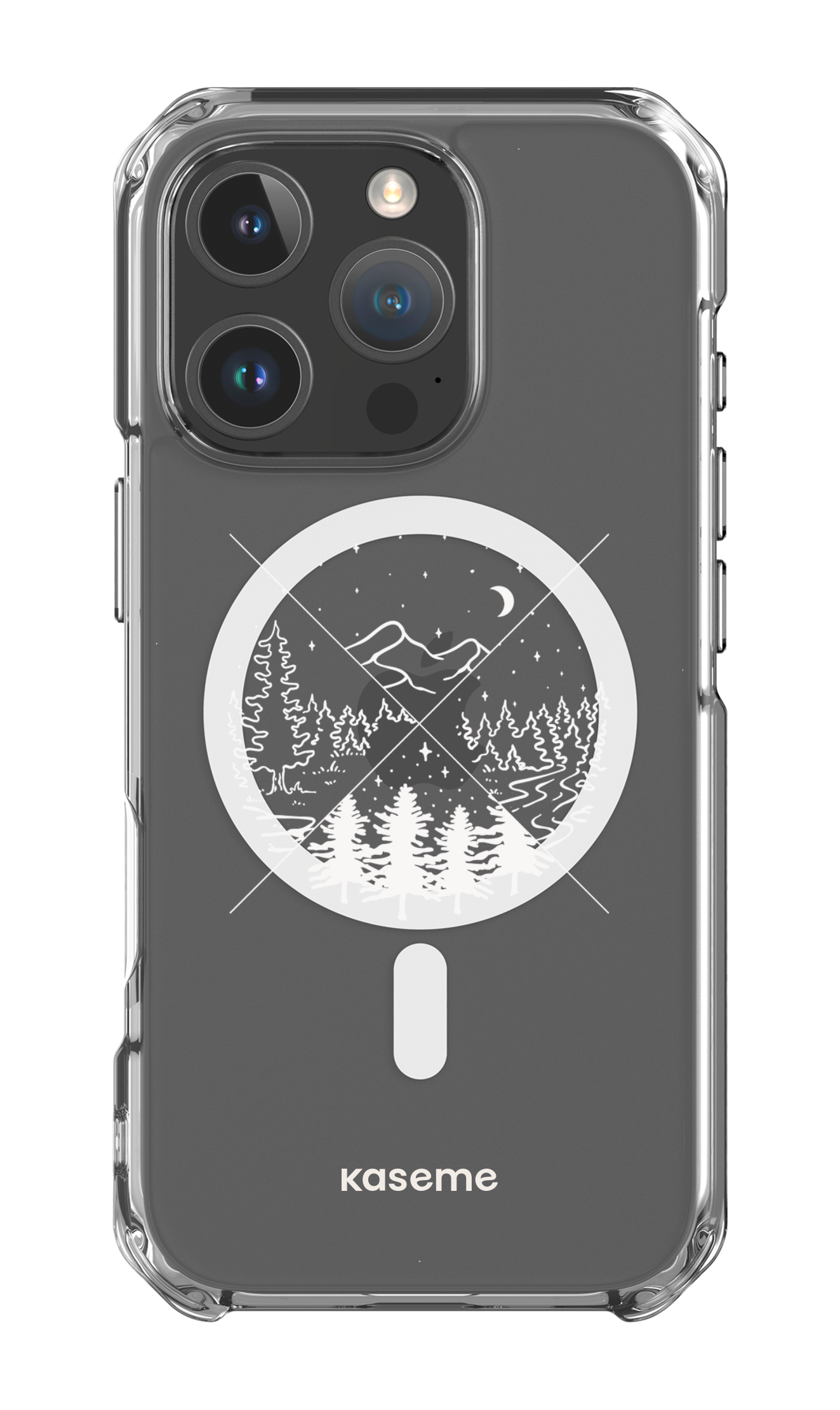 iPhone 16 Pro Clear Case Magsafe Hike Clear Case -