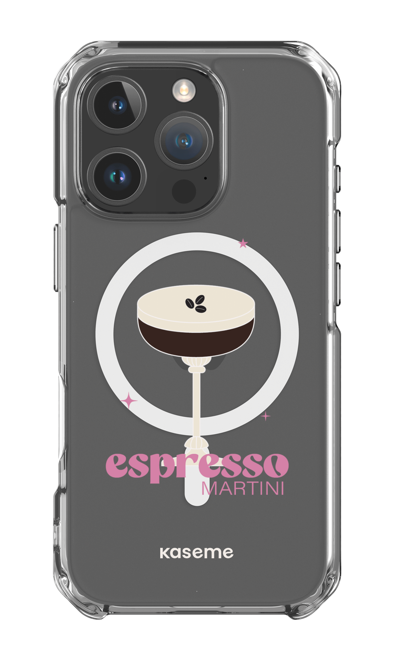 iPhone 16 Pro Clear Case Magsafe Hold My Tiny Clear Case -