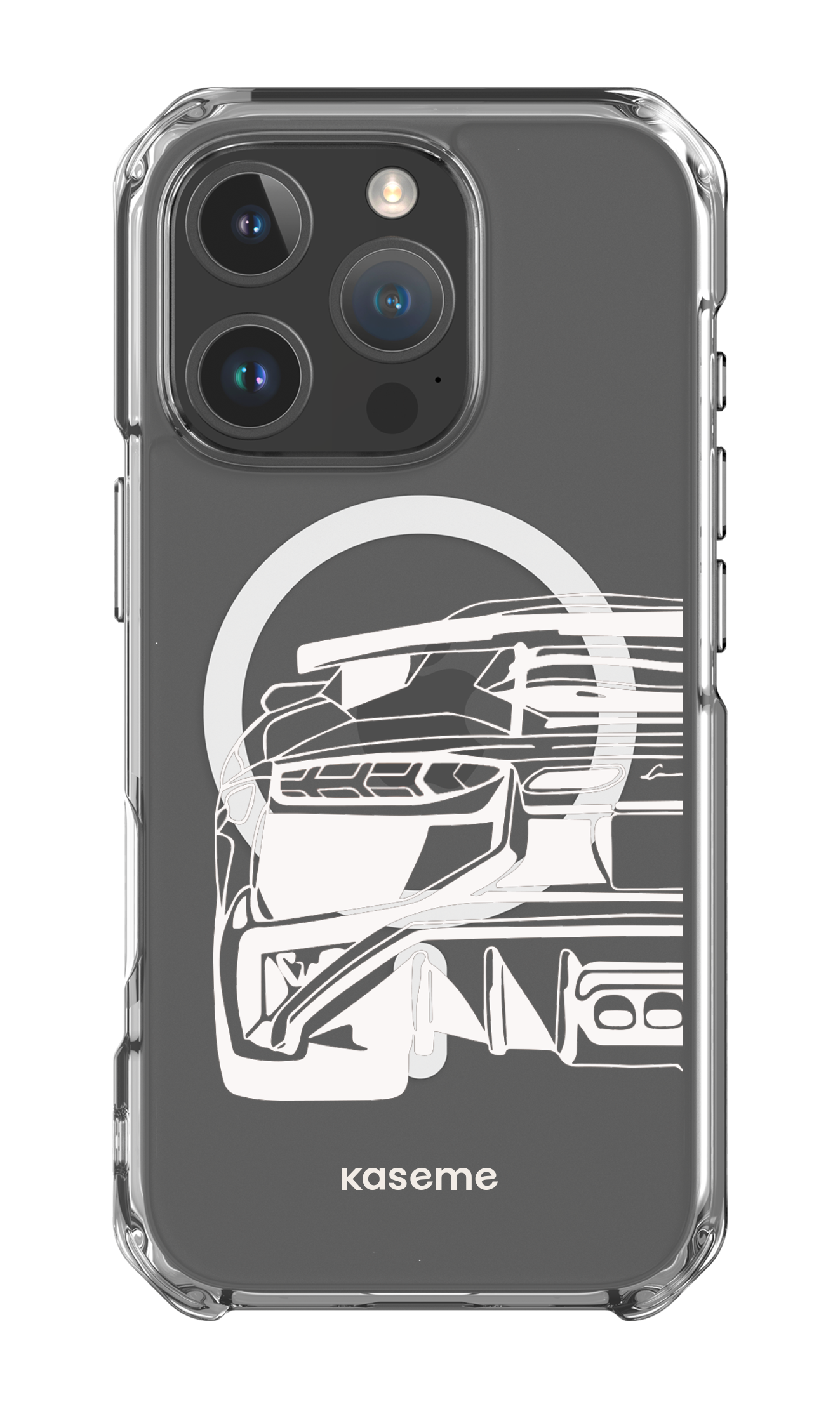 iPhone 16 Pro Clear Case Magsafe Lambo clear case -