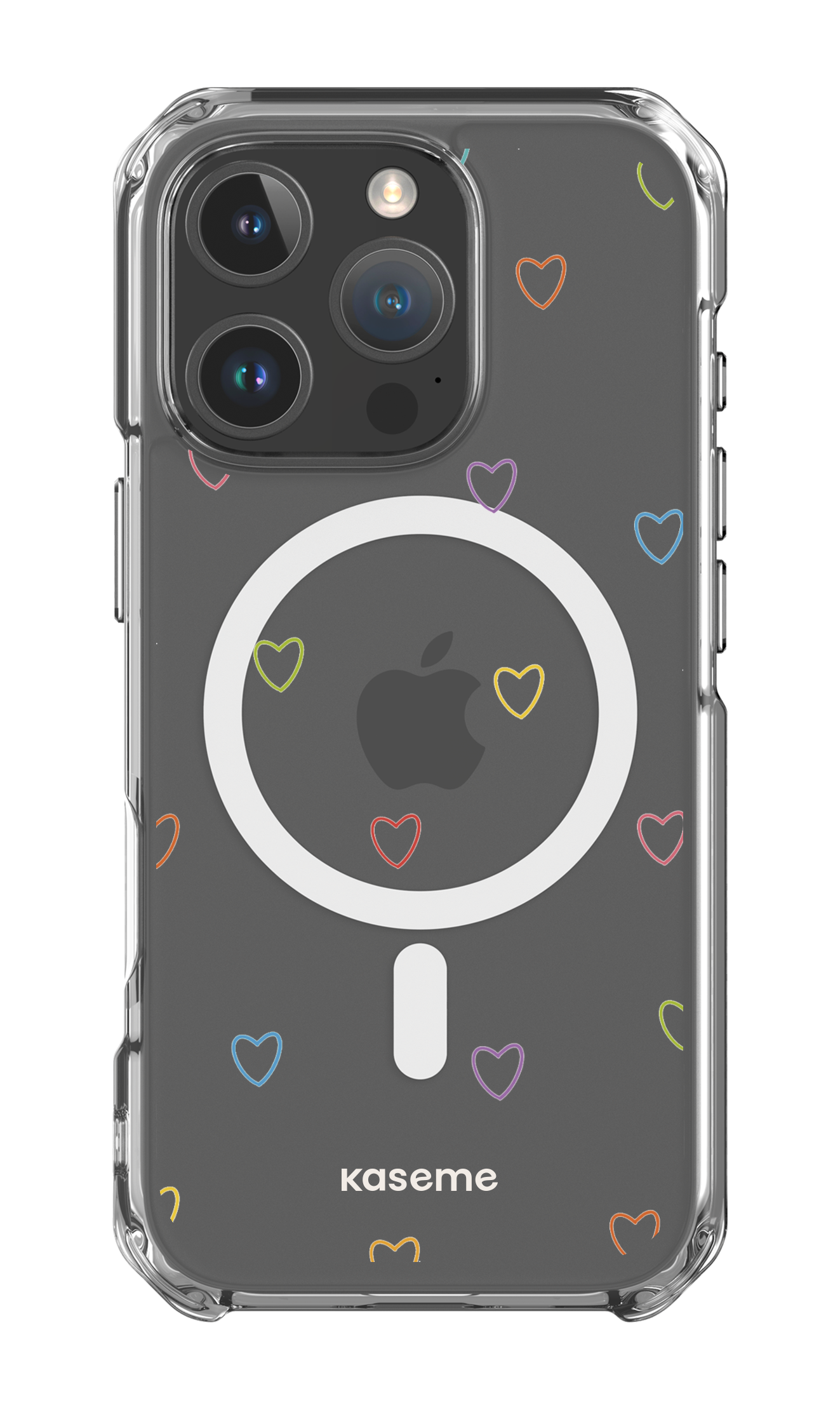 iPhone 16 Pro Clear Case Magsafe Love Wins Clear Case -