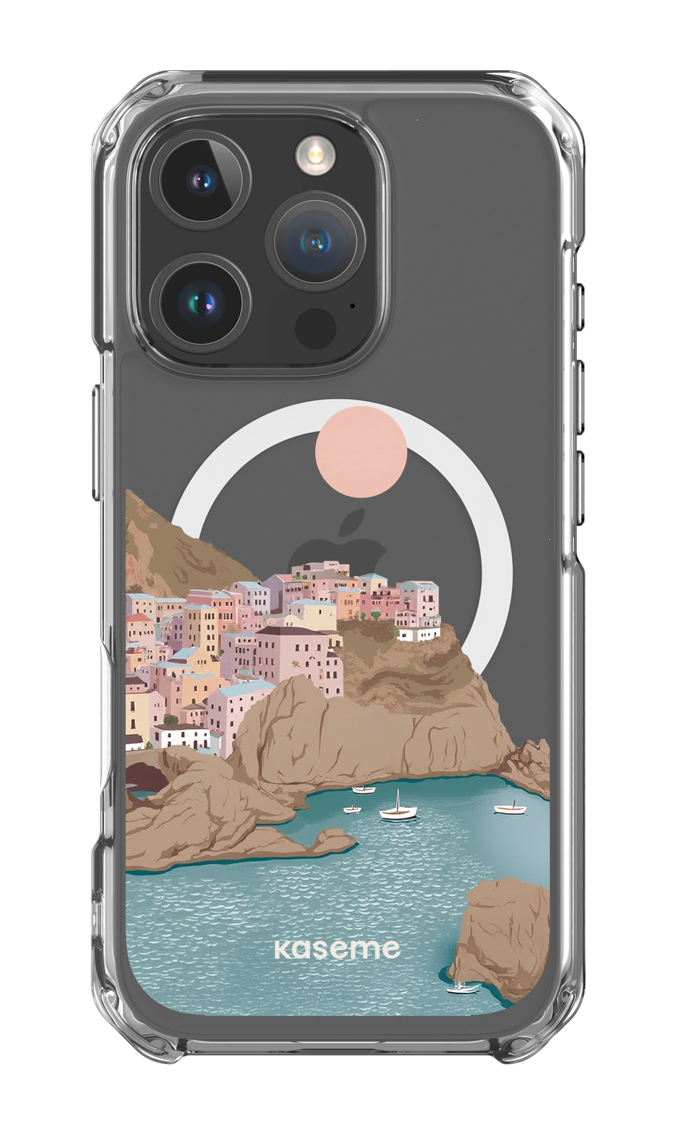 iPhone 16 Pro Clear Case Magsafe Mediterrana Clear Case -