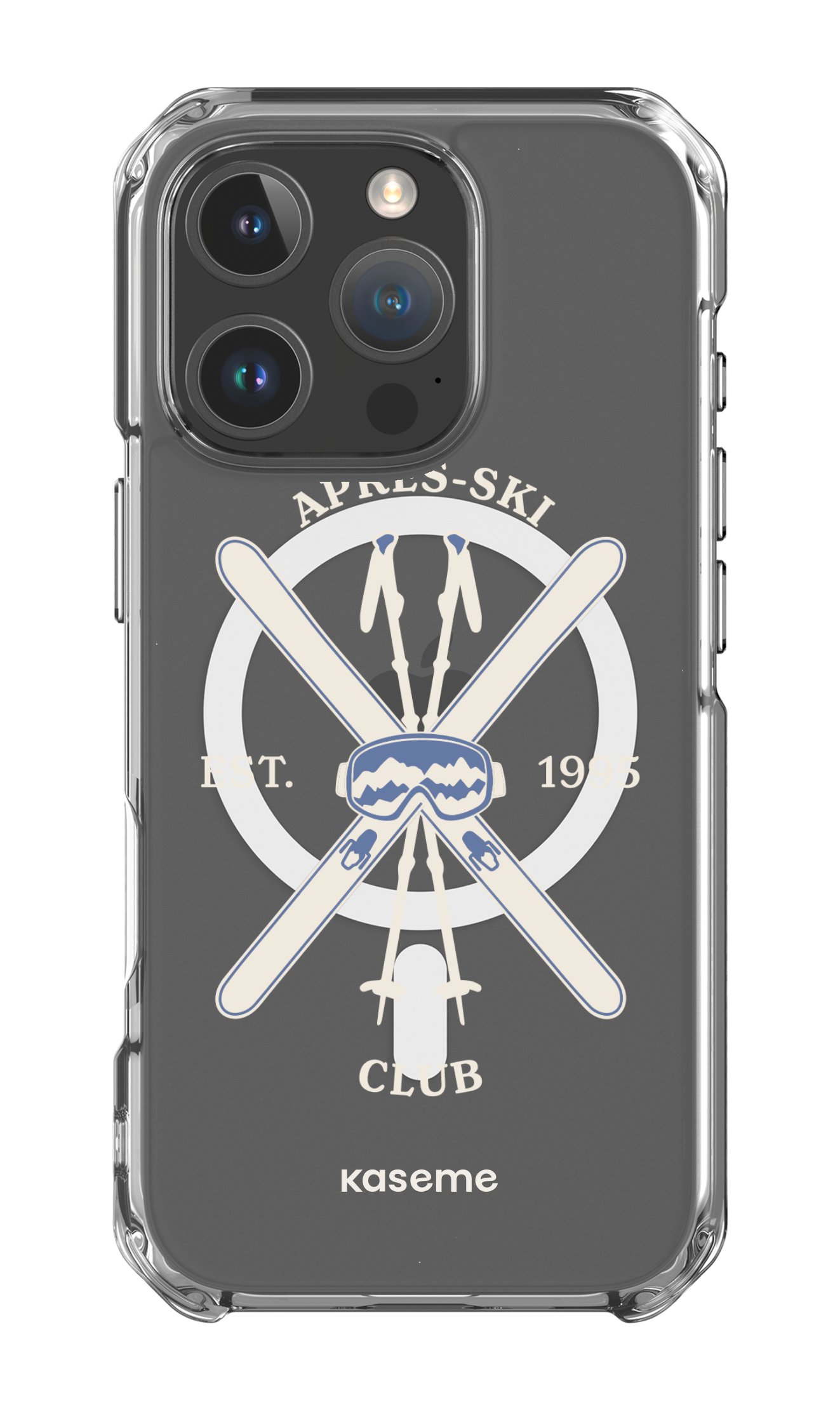 iPhone 16 Pro Clear Case Magsafe Off-Track Clear Case -