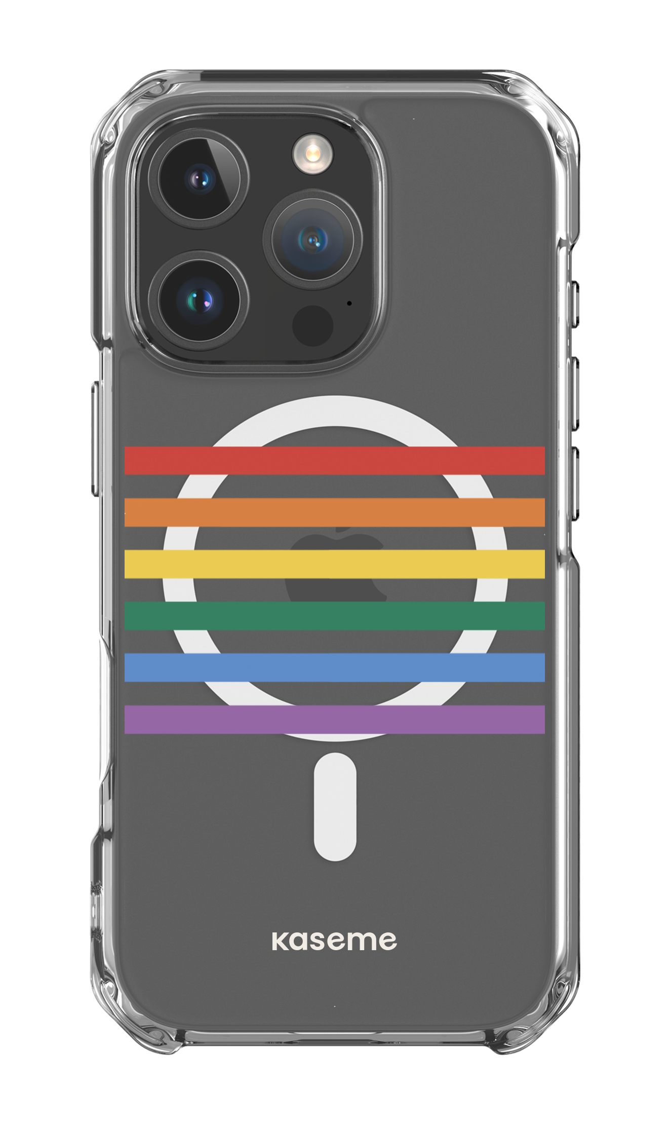 iPhone 16 Pro Clear Case Magsafe Out and proud Clear Case -