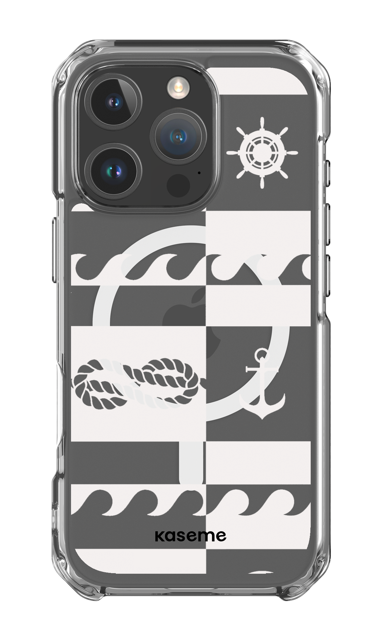 iPhone 16 Pro Clear Case Magsafe Sail Clear Case -