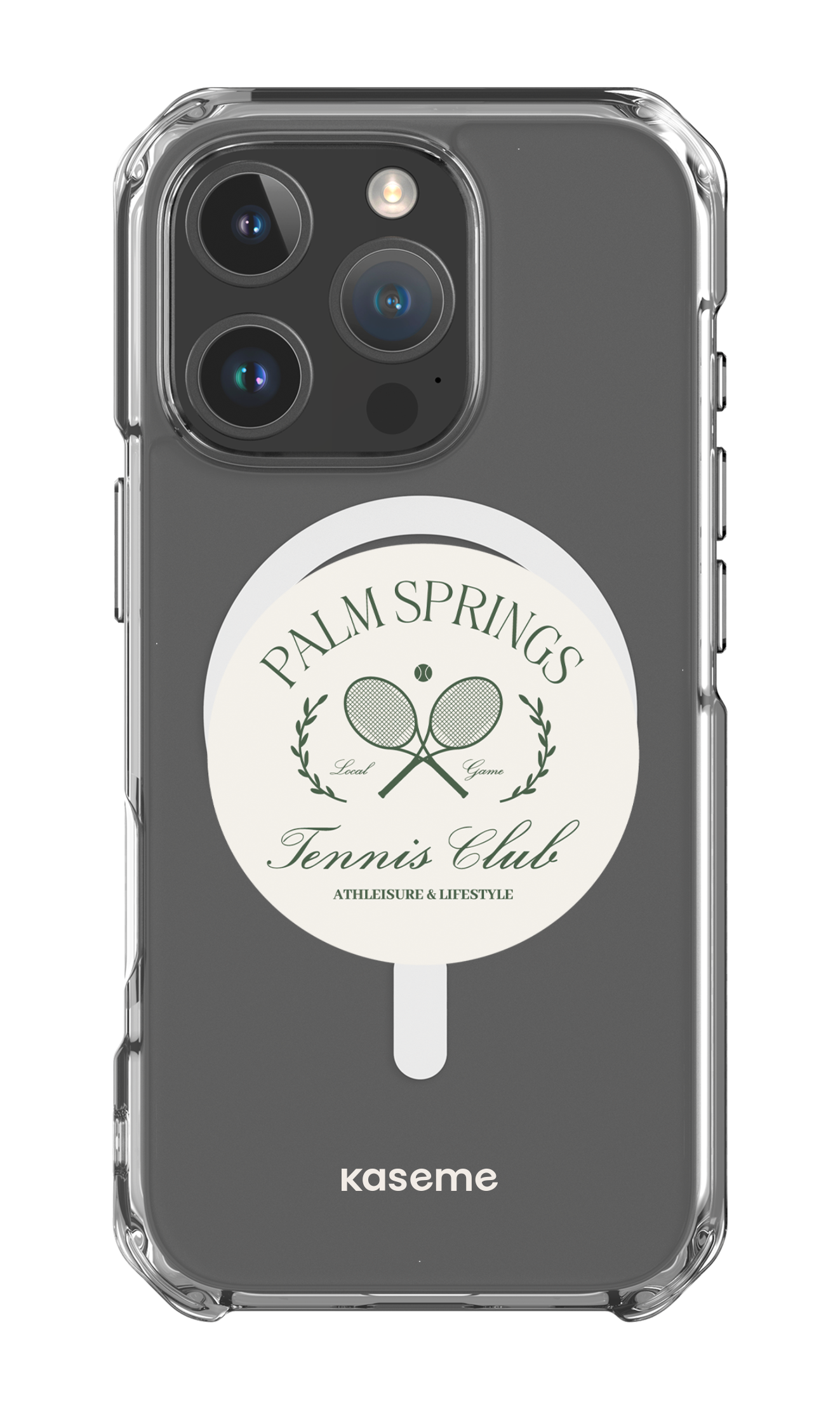 iPhone 16 Pro Clear Case Magsafe Serve it up Clear Case -