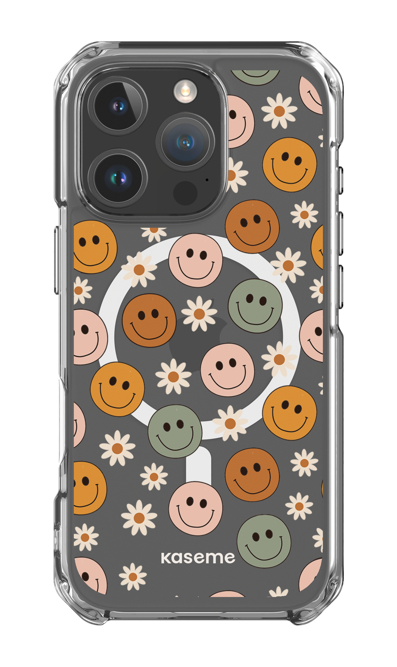 iPhone 16 Pro Clear Case Magsafe Smirk Clear Case -