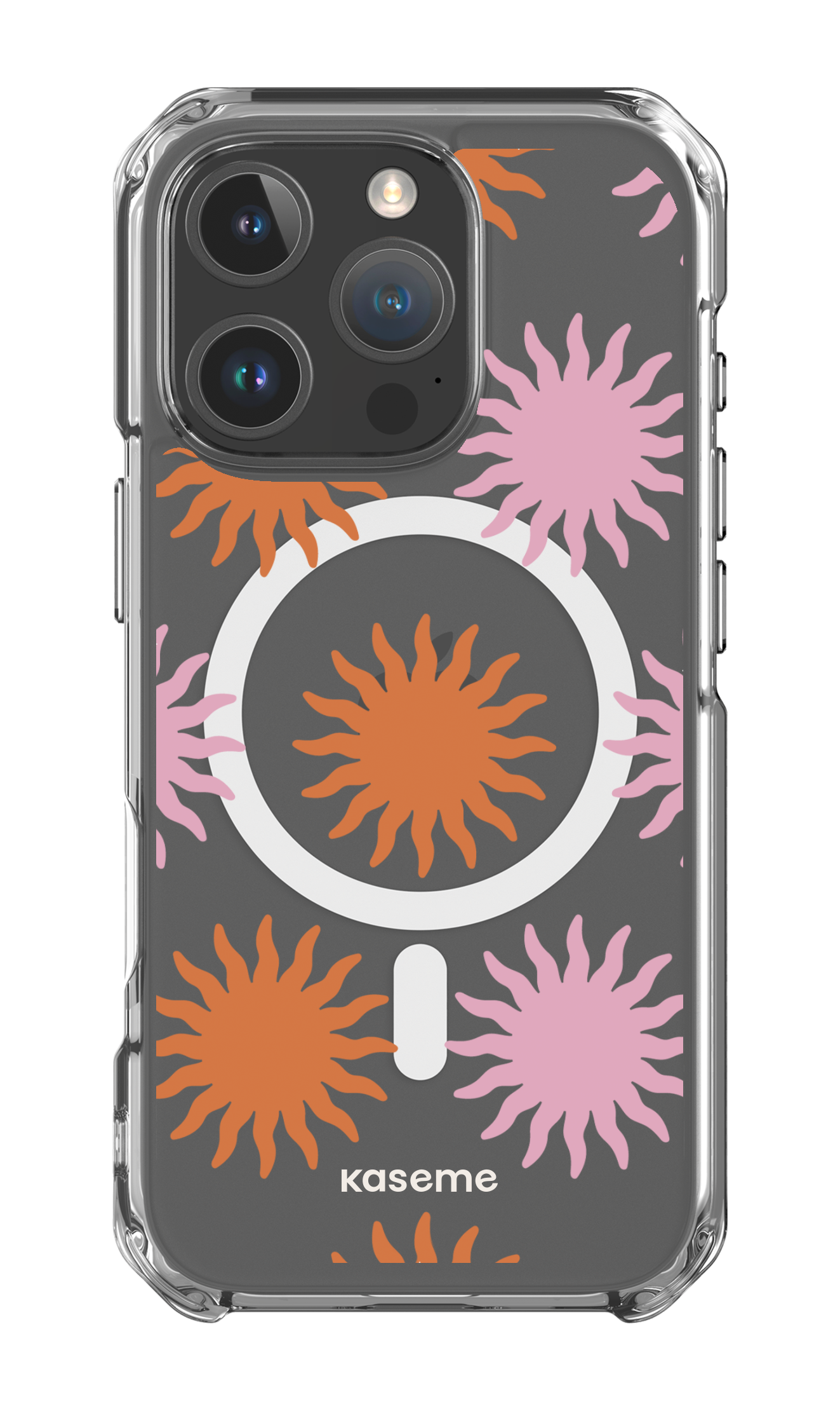 iPhone 16 Pro Clear Case Magsafe Vitamin Sea Clear Case -